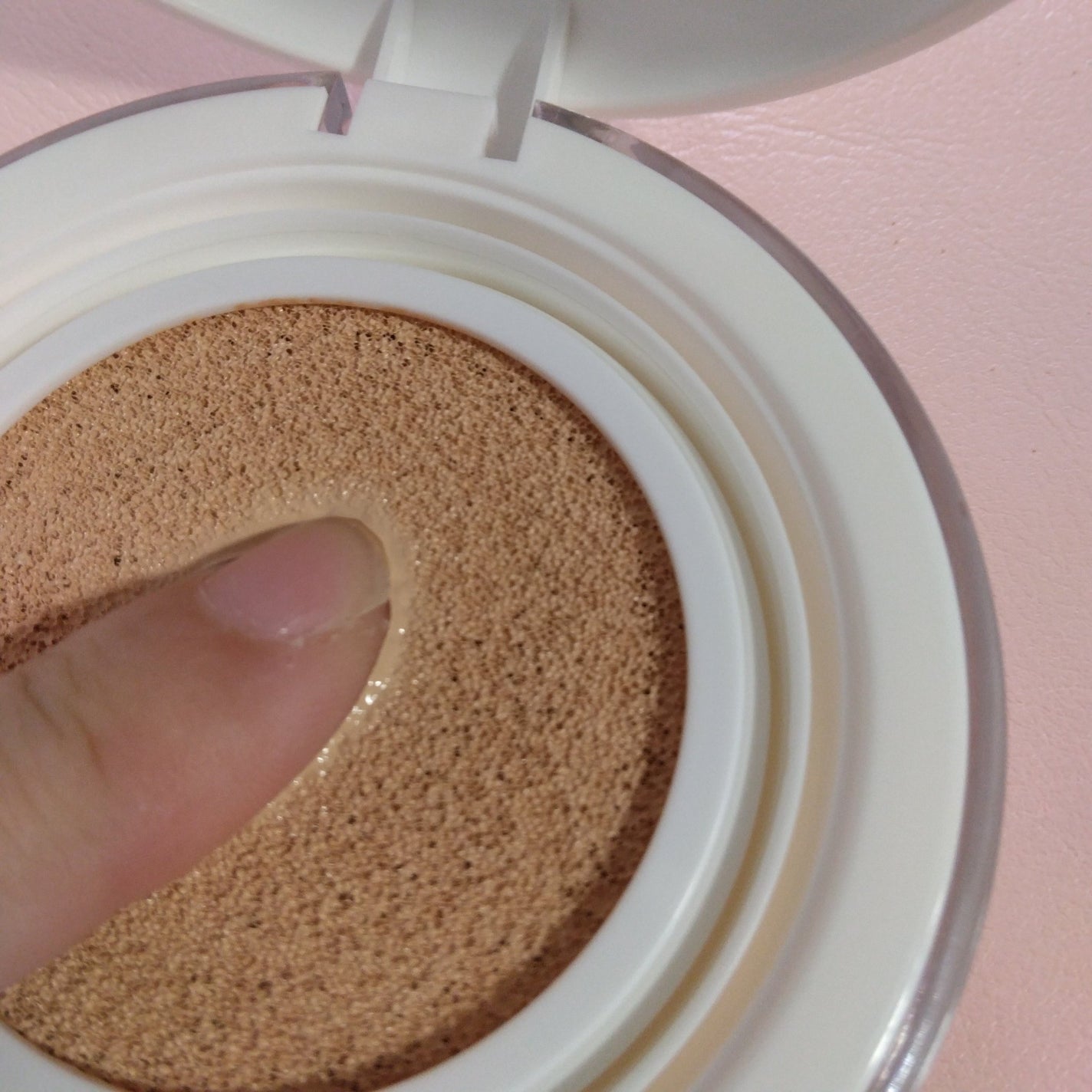 センシティブピュア&ピュアクッション/SAM'U/クッションファンデーションを使ったクチコミ(4枚目)