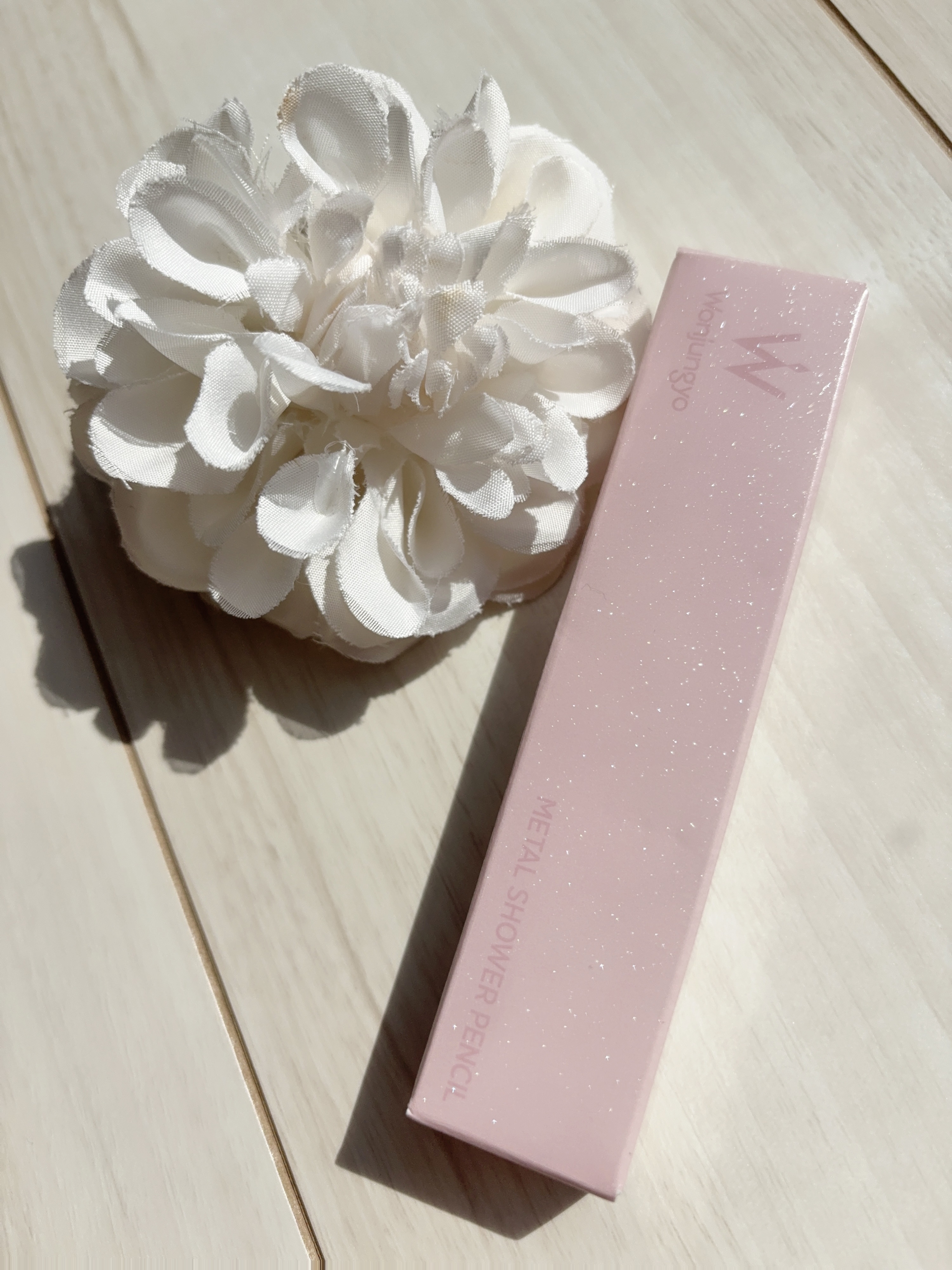 ウォンジョンヨ　メタルシャワーペンシル/Wonjungyo/スティックアイシャドウを使ったクチコミ（3枚目）