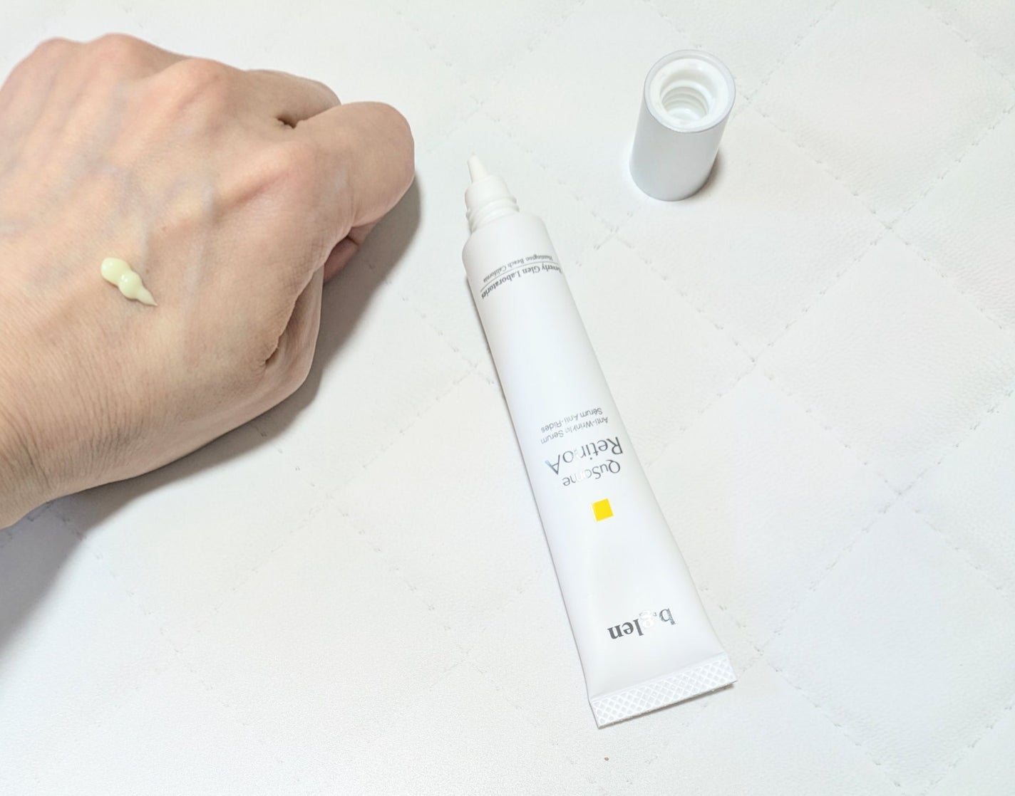 QuSomeレチノA/b.glen/美容液を使ったクチコミ(3枚目)