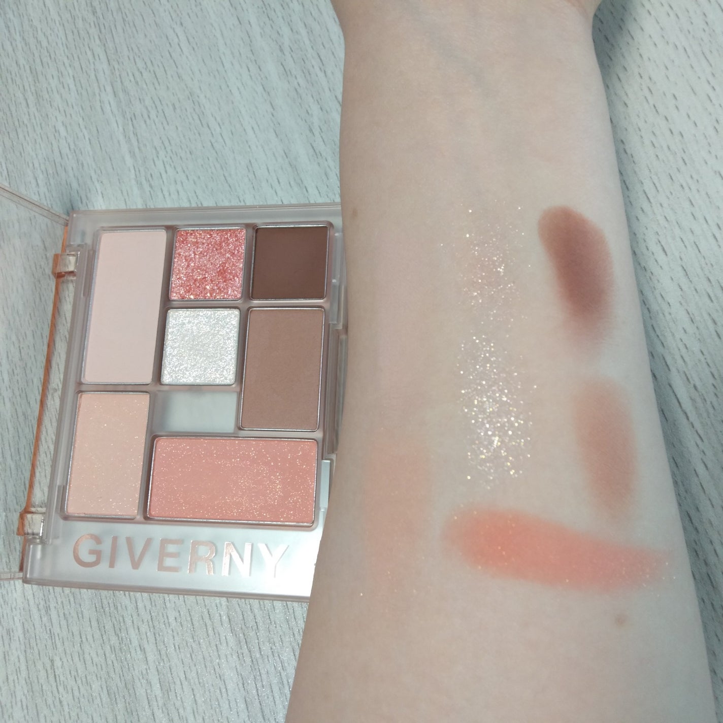 ニュアンスアイパレット/GIVERNY/アイシャドウパレットを使ったクチコミ(2枚目)