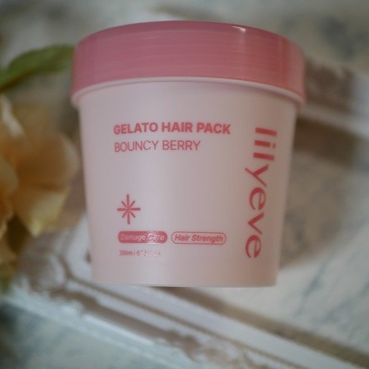 リペアターンジェラートヘアパック バウンシーベリー/リリーイブ/洗い流すヘアトリートメントを使ったクチコミ（2枚目）