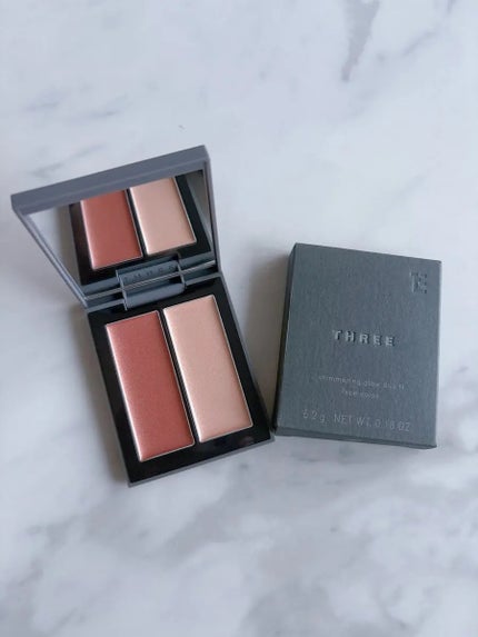 THREE シマリング グロー デュオ R/THREE/クリームハイライトを使ったクチコミ(1枚目)