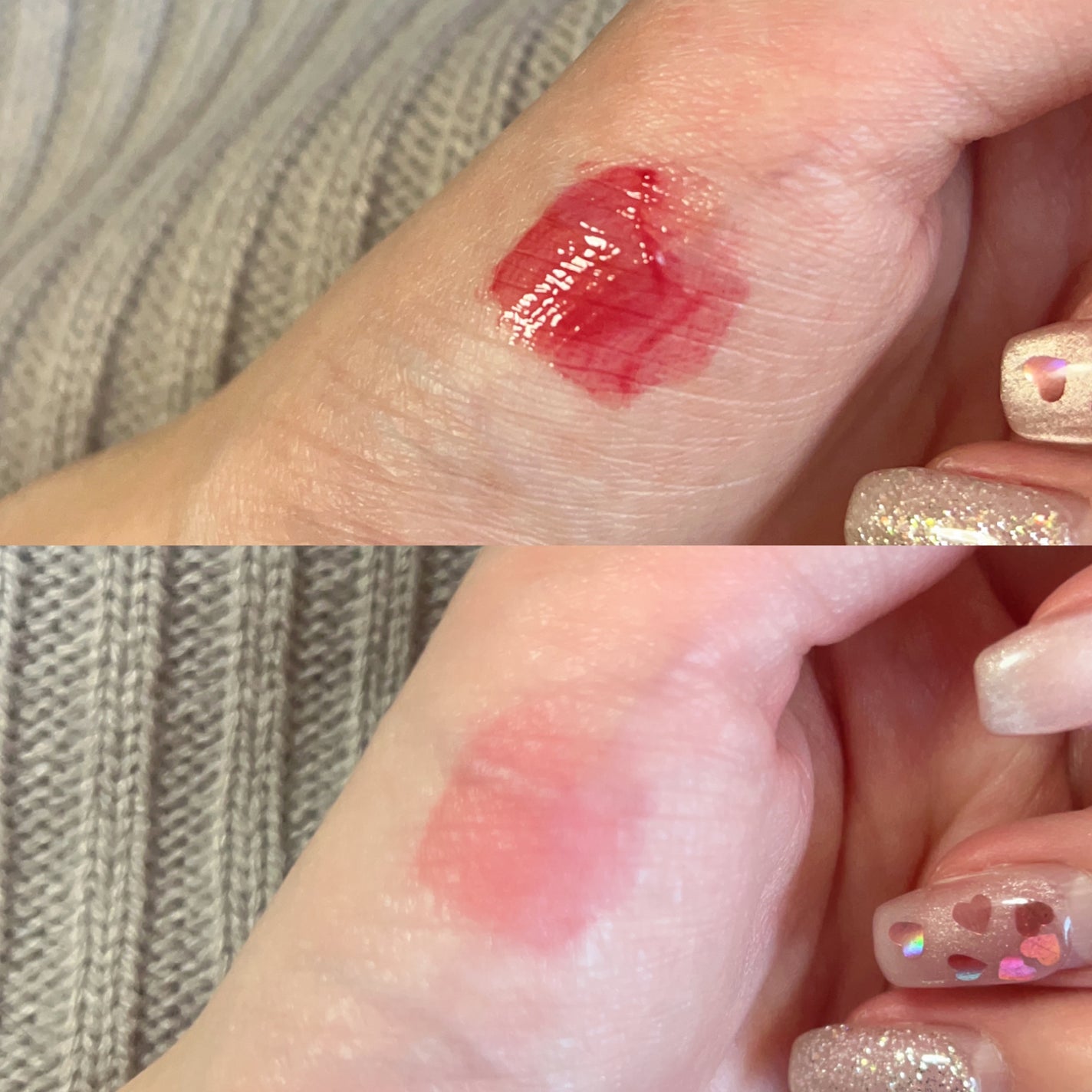 ロウグロウジェルティント/hince/リップティントを使ったクチコミ(2枚目)