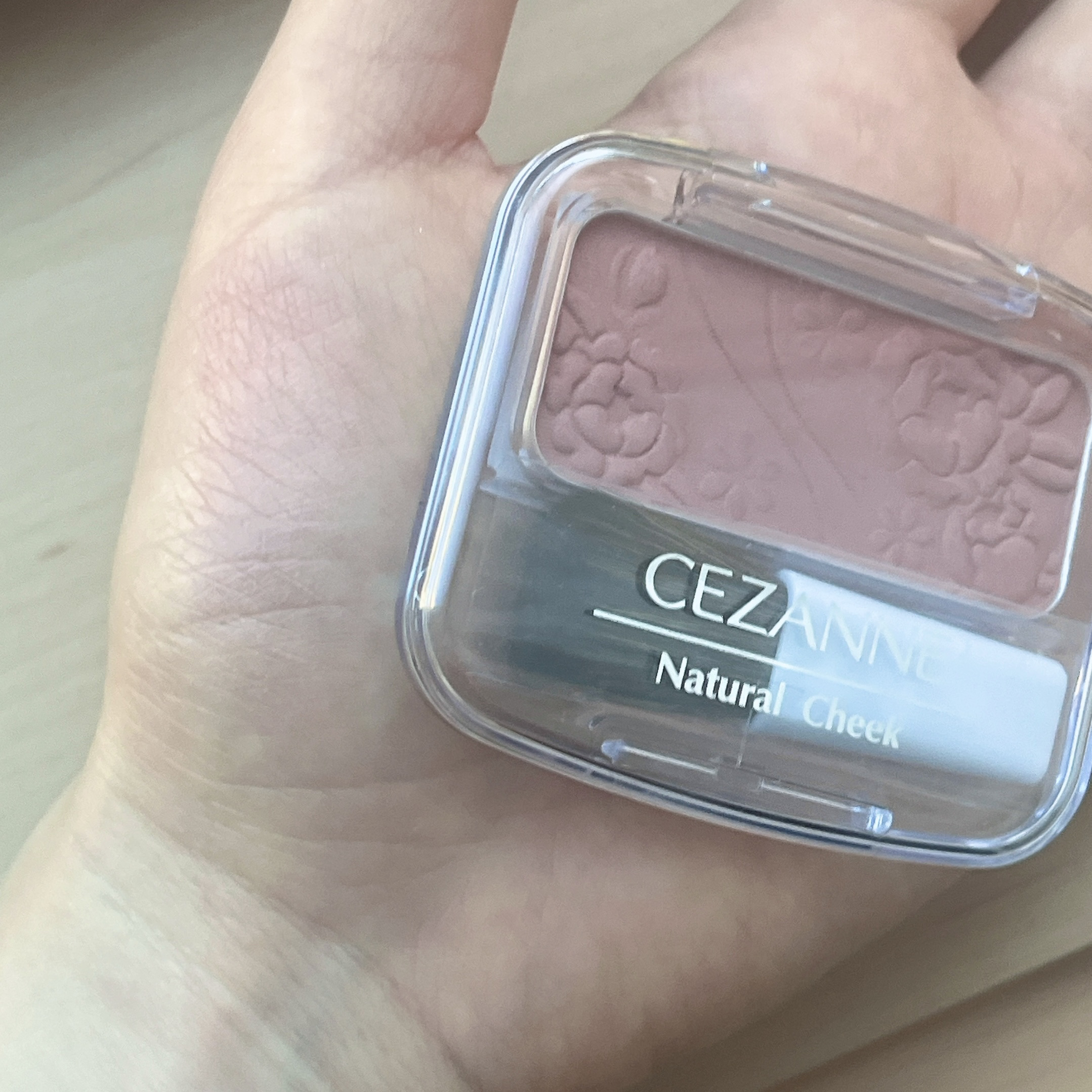 ナチュラル チークN/CEZANNE/パウダーチークを使ったクチコミ（1枚目）