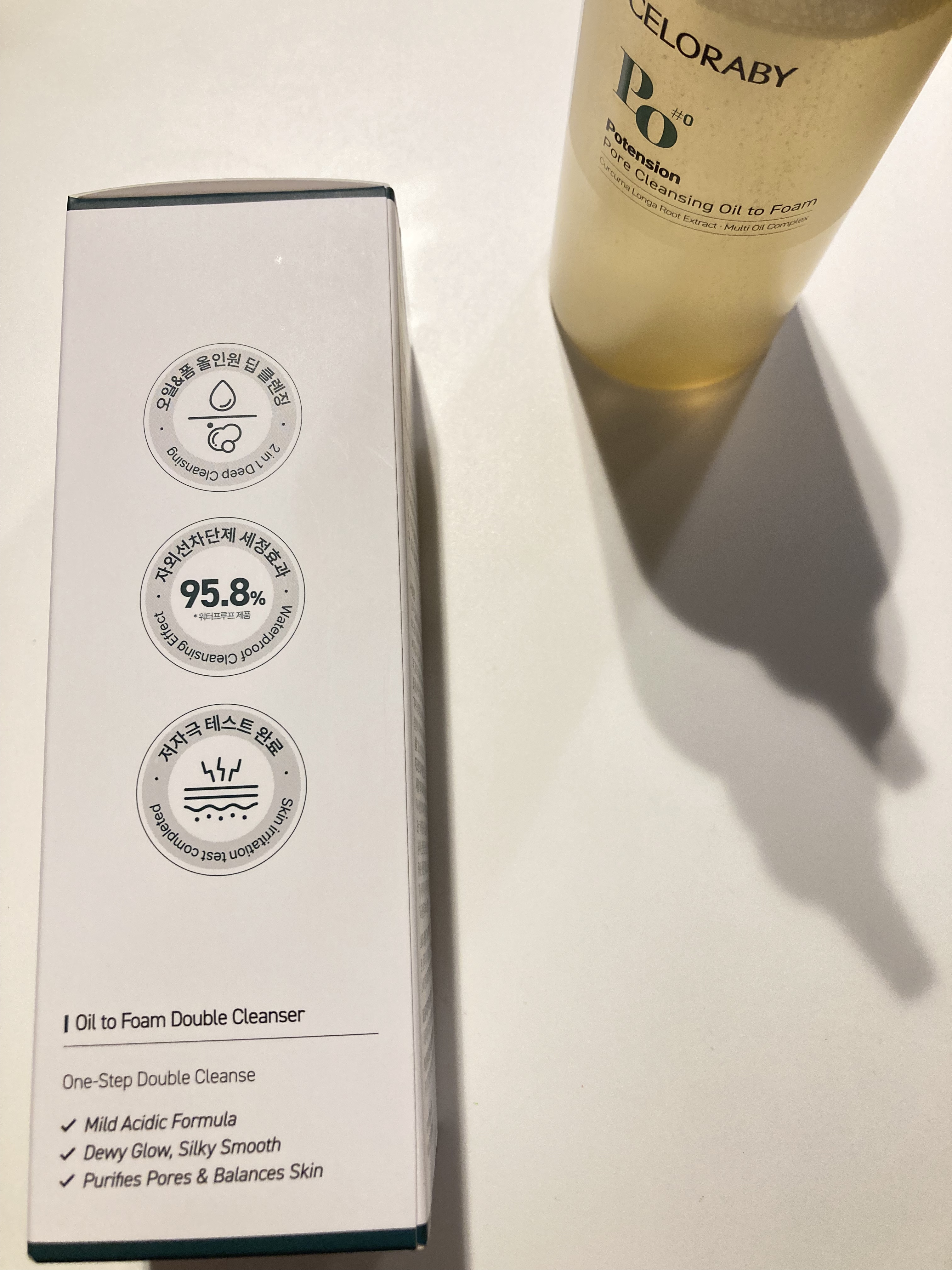 ポアオイルバブルクレンジング/CELORABY/その他洗顔料を使ったクチコミ（2枚目）