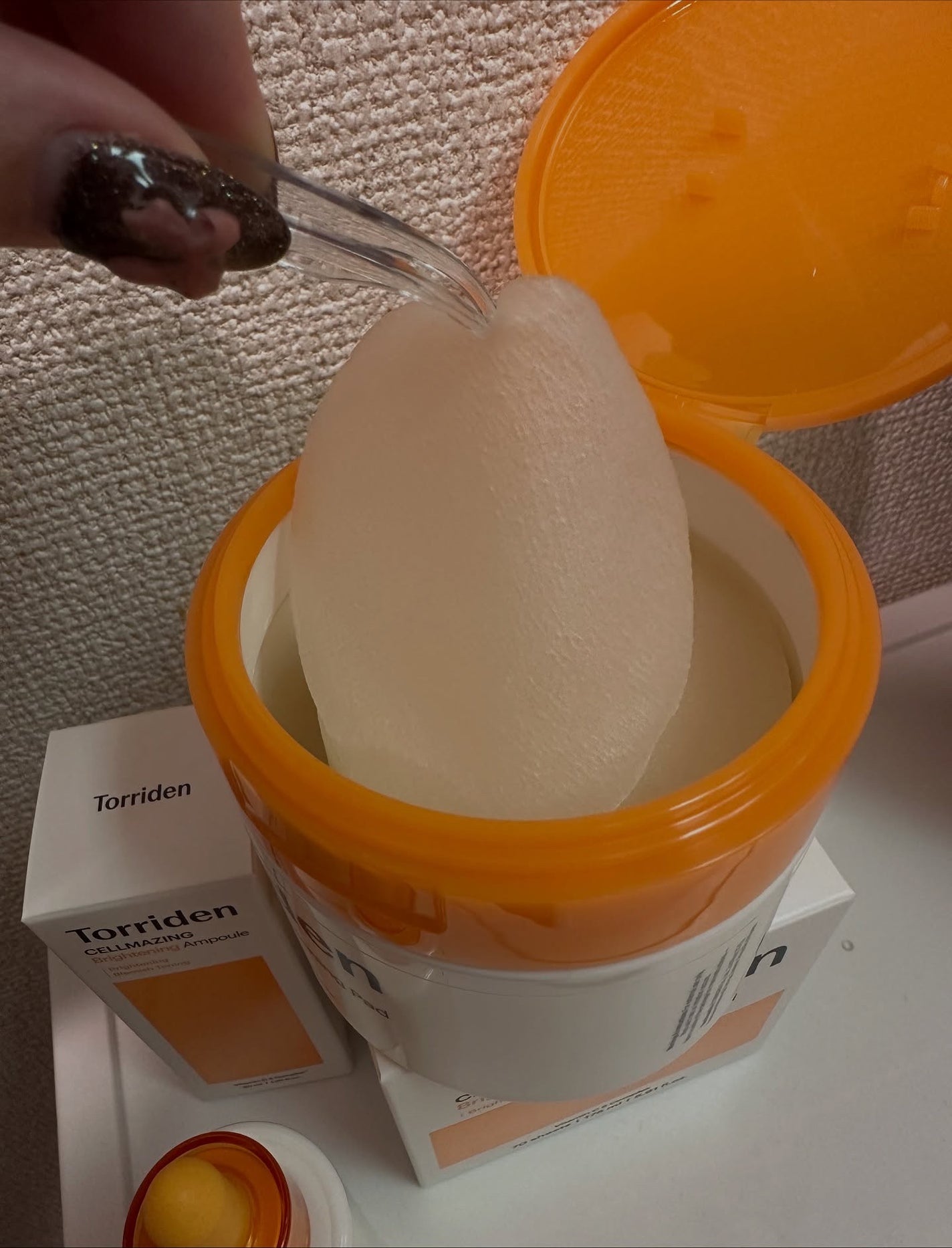 セルメイジング ビタC ブライトニングアンプル/Torriden/美容液を使ったクチコミ(5枚目)