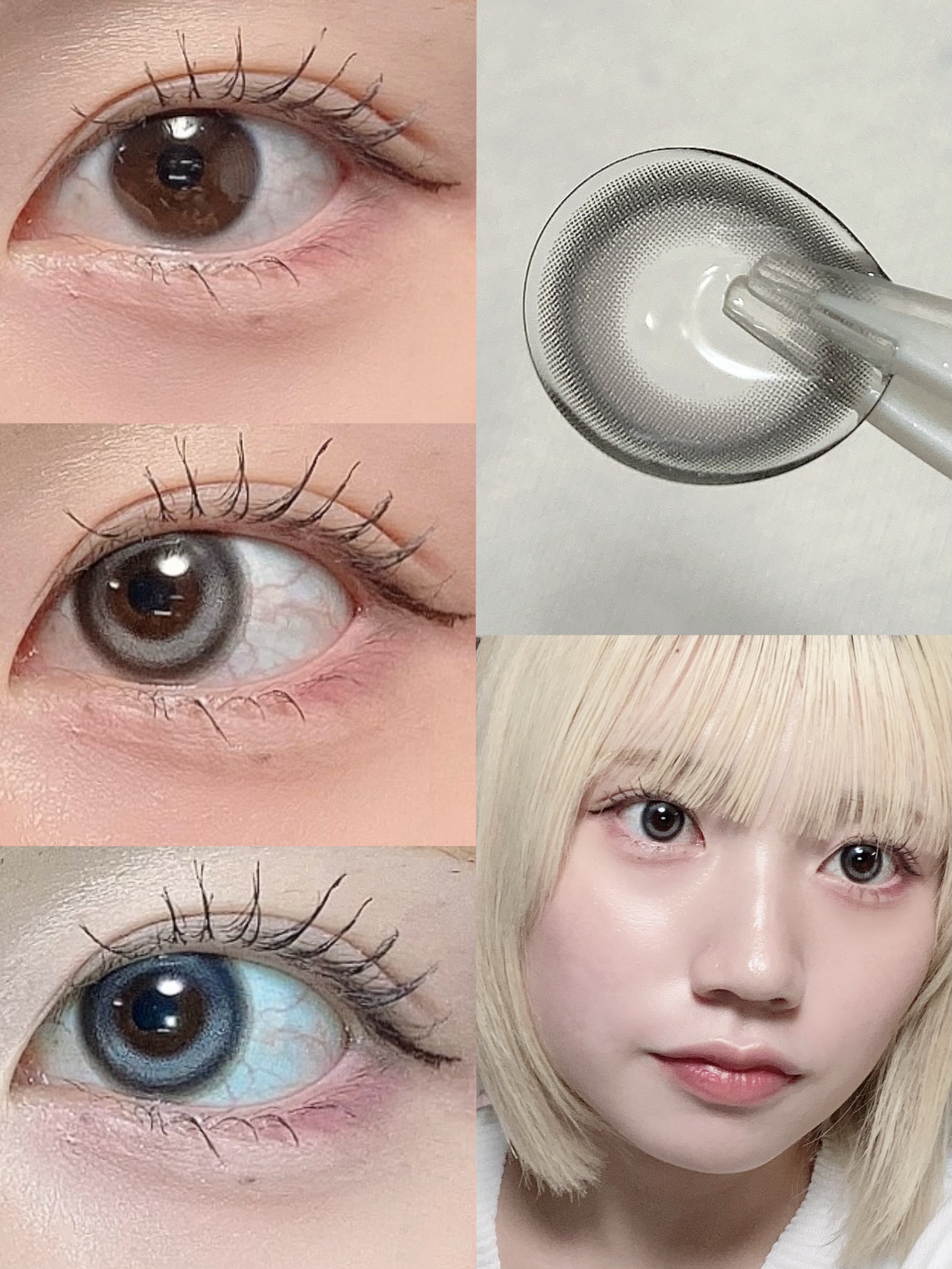 LilMe 1day Misty Puff（ミスティパフ）/LilMe/ワンデー（１DAY）カラコンを使ったクチコミ（2枚目）