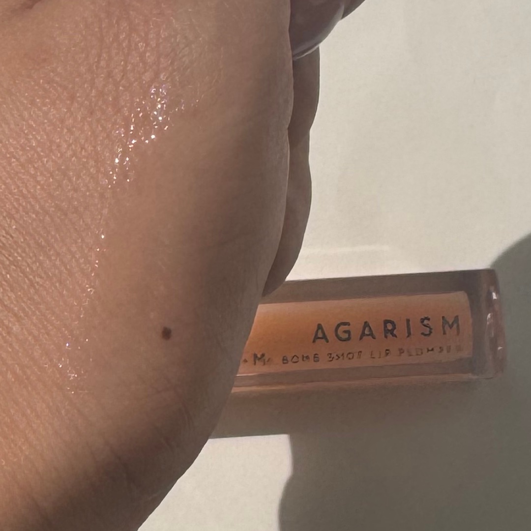 キューミ―ボムショットリッププランパー/AGARISM/リッププランパーを使ったクチコミ（2枚目）