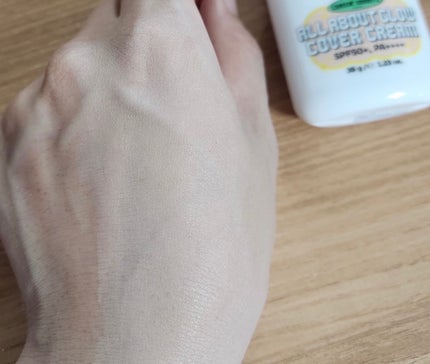 オールアバウトグロウカバークリーム/CHASIN'RABBITS/日焼け止めクリームを使ったクチコミ(3枚目)