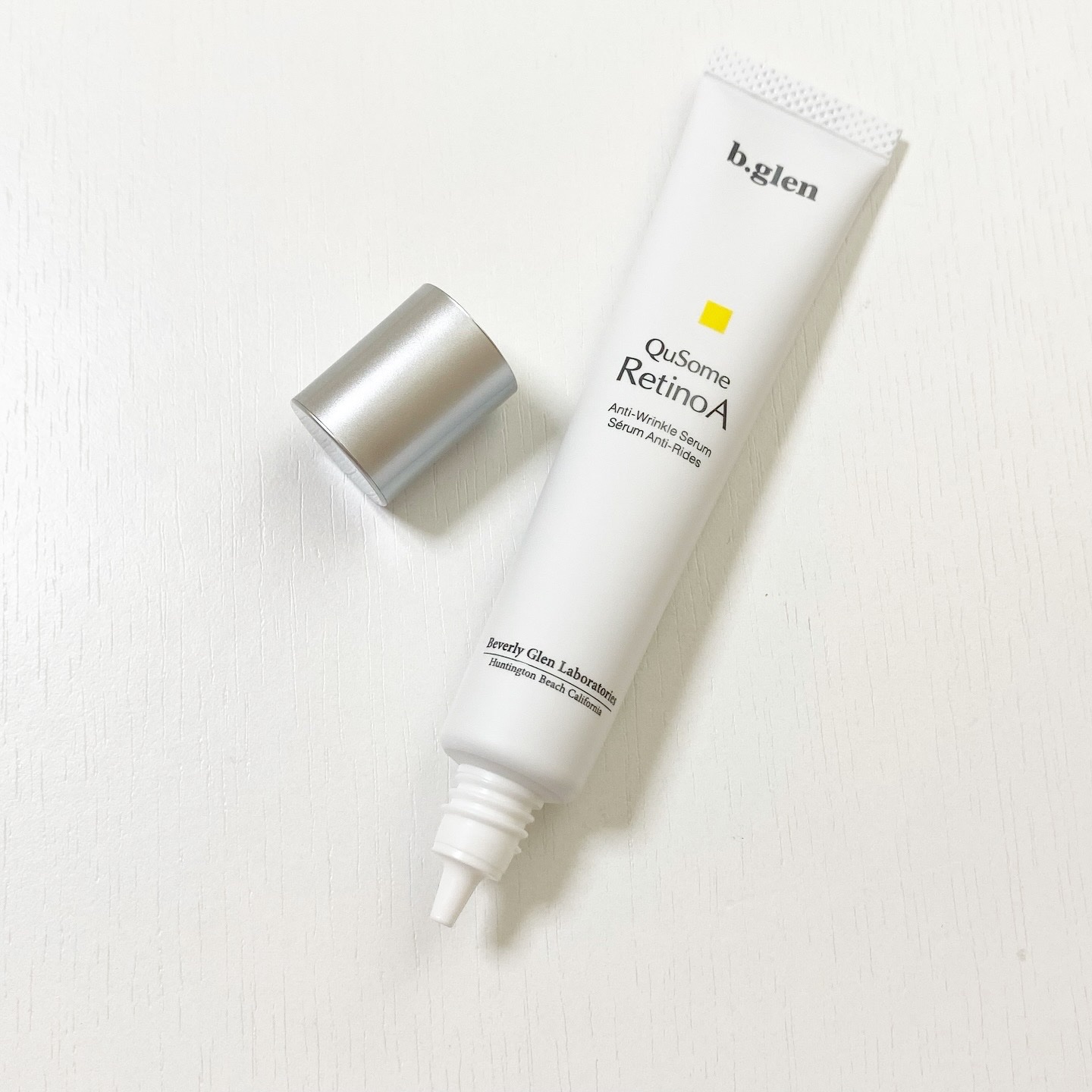QuSomeレチノA/b.glen/美容液を使ったクチコミ（2枚目）