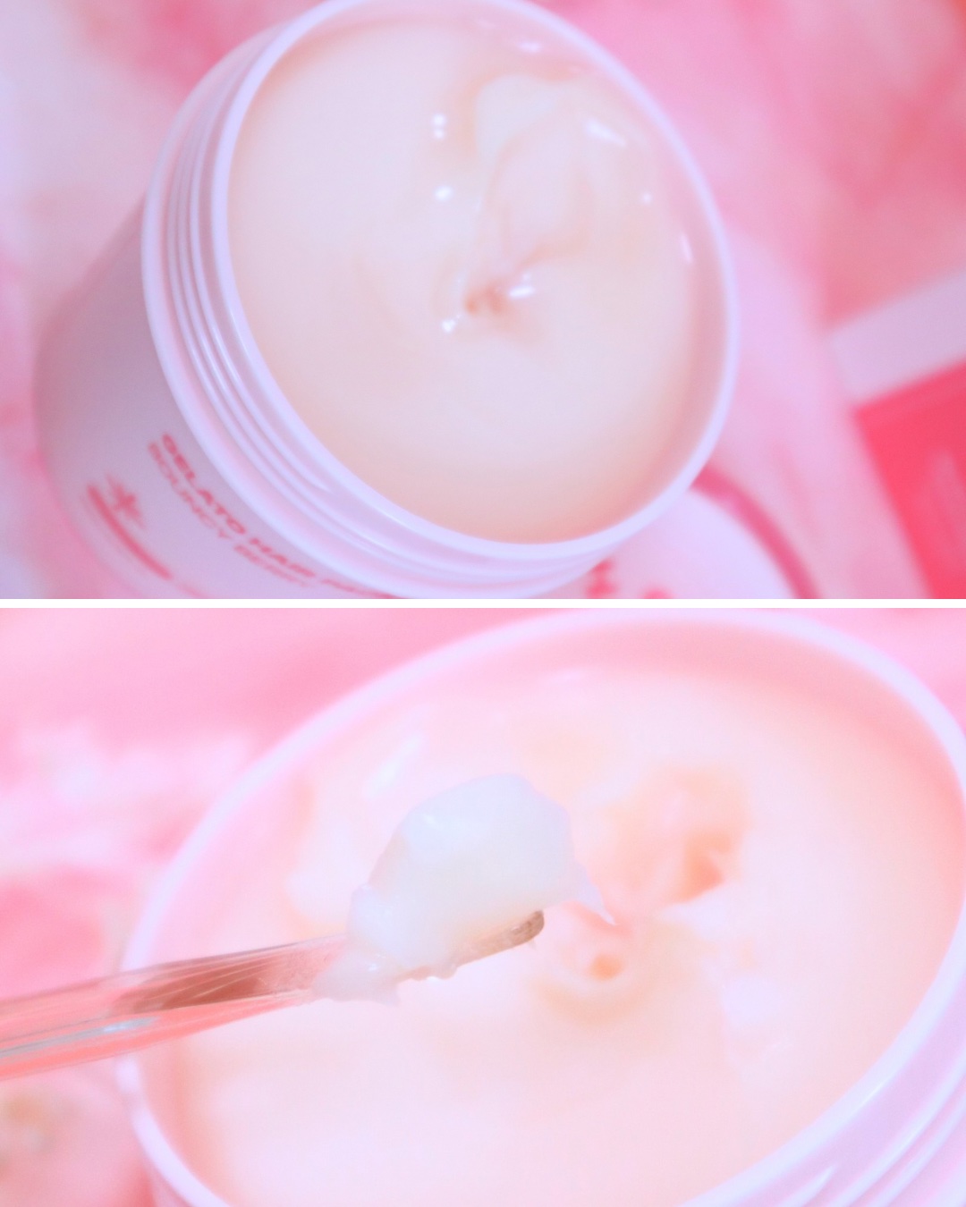 リペアターンジェラートヘアパック バウンシーベリー/リリーイブ/洗い流すヘアトリートメントを使ったクチコミ（3枚目）