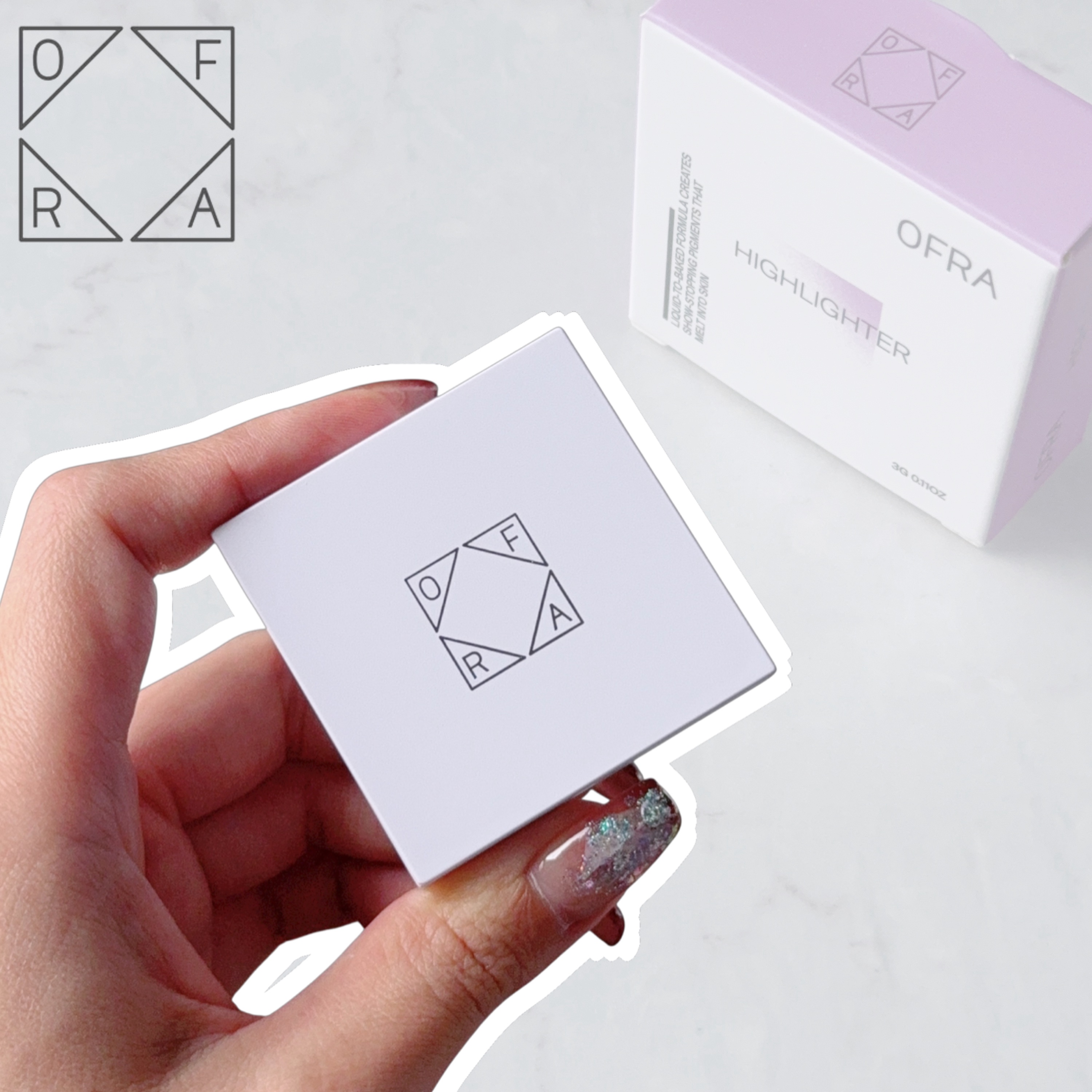 OFRA mini Highlighter/Ofra Cosmetics/パウダーハイライトを使ったクチコミ（1枚目）