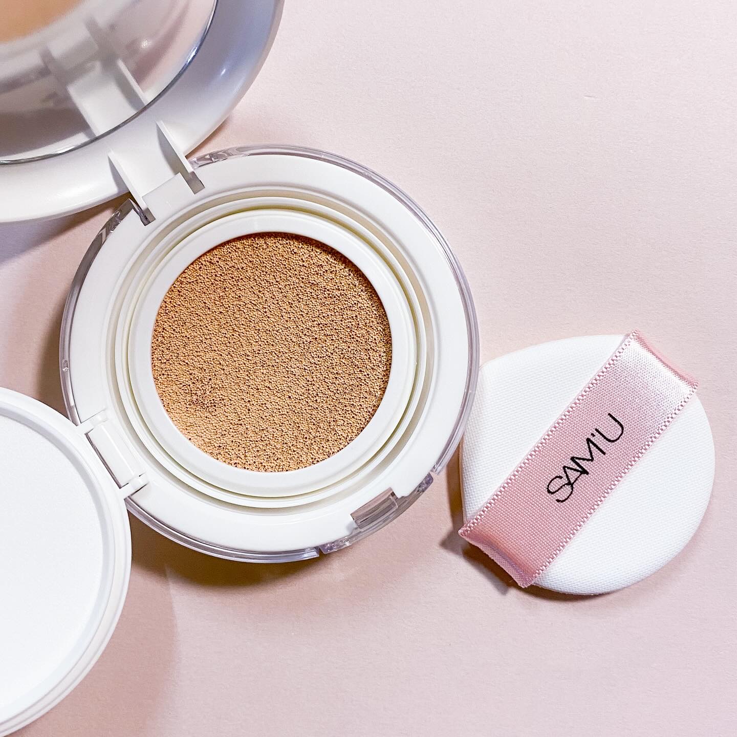 センシティブピュア＆ピュアクッション/SAM'U/クッションファンデーションを使ったクチコミ（2枚目）