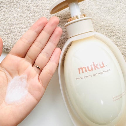 ムク+ モイスト アミノジェル シャンプー/ヘアトリートメント/muku+/市販シャンプーを使ったクチコミ(5枚目)