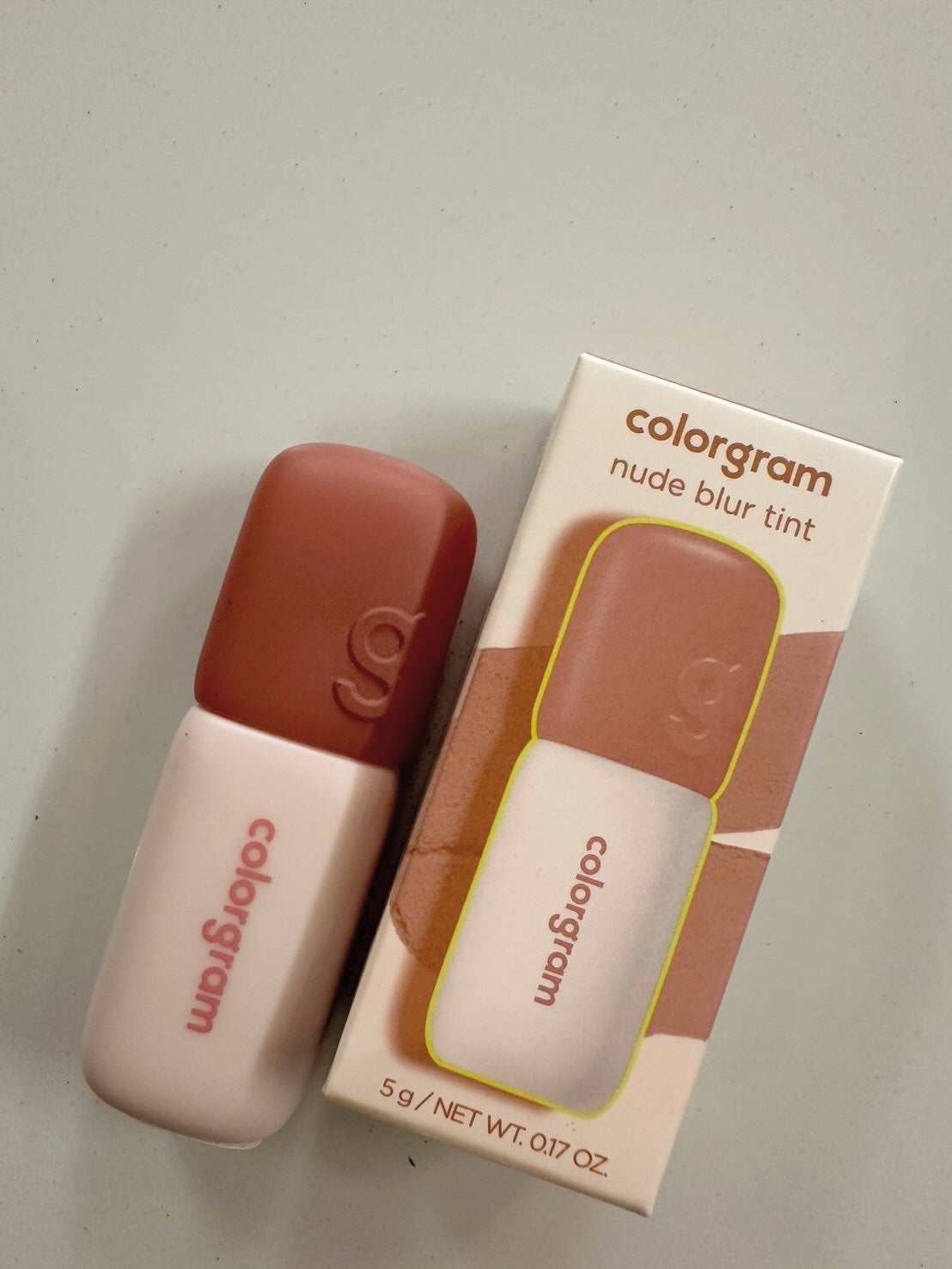 カラーグラム ヌーディーブラーティント/Colorgram/リップティントを使ったクチコミ(1枚目)