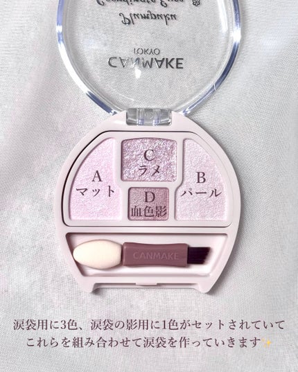 プランぷくコーデアイズNeo/キャンメイク/アイシャドウを使ったクチコミ(3枚目)