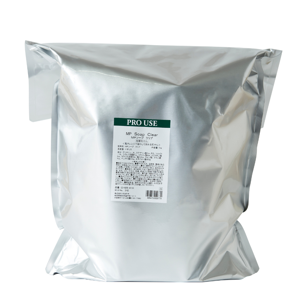 MPソープ　クリア（グリセリン透明ソープ） 5kg