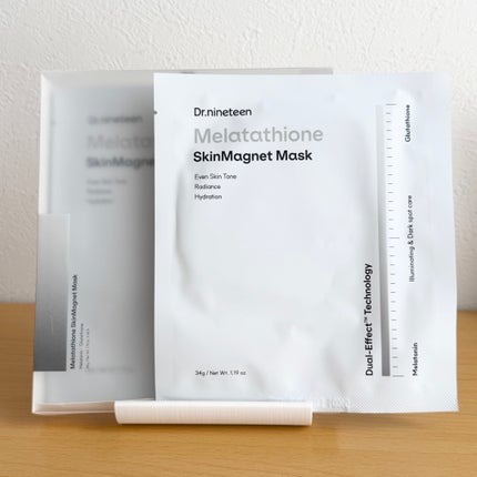 メラタチオン スキンマグネットマスク/Dr.nineteen/シートマスク・パックを使ったクチコミ(1枚目)