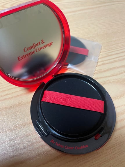 ビーベルベットカバークッション/espoir/クッションファンデーションを使ったクチコミ(2枚目)