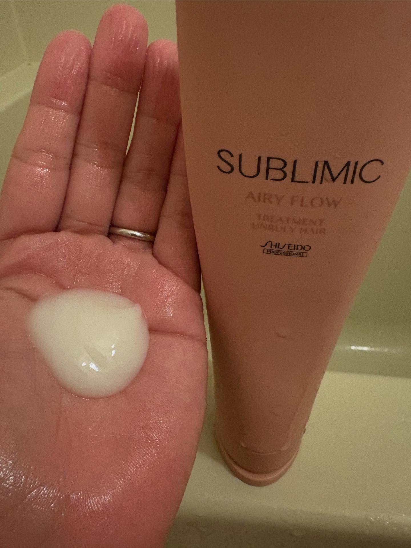 エアリーフロー シャンプー／トリートメント/サブリミック/サロンシャンプーを使ったクチコミ（3枚目）