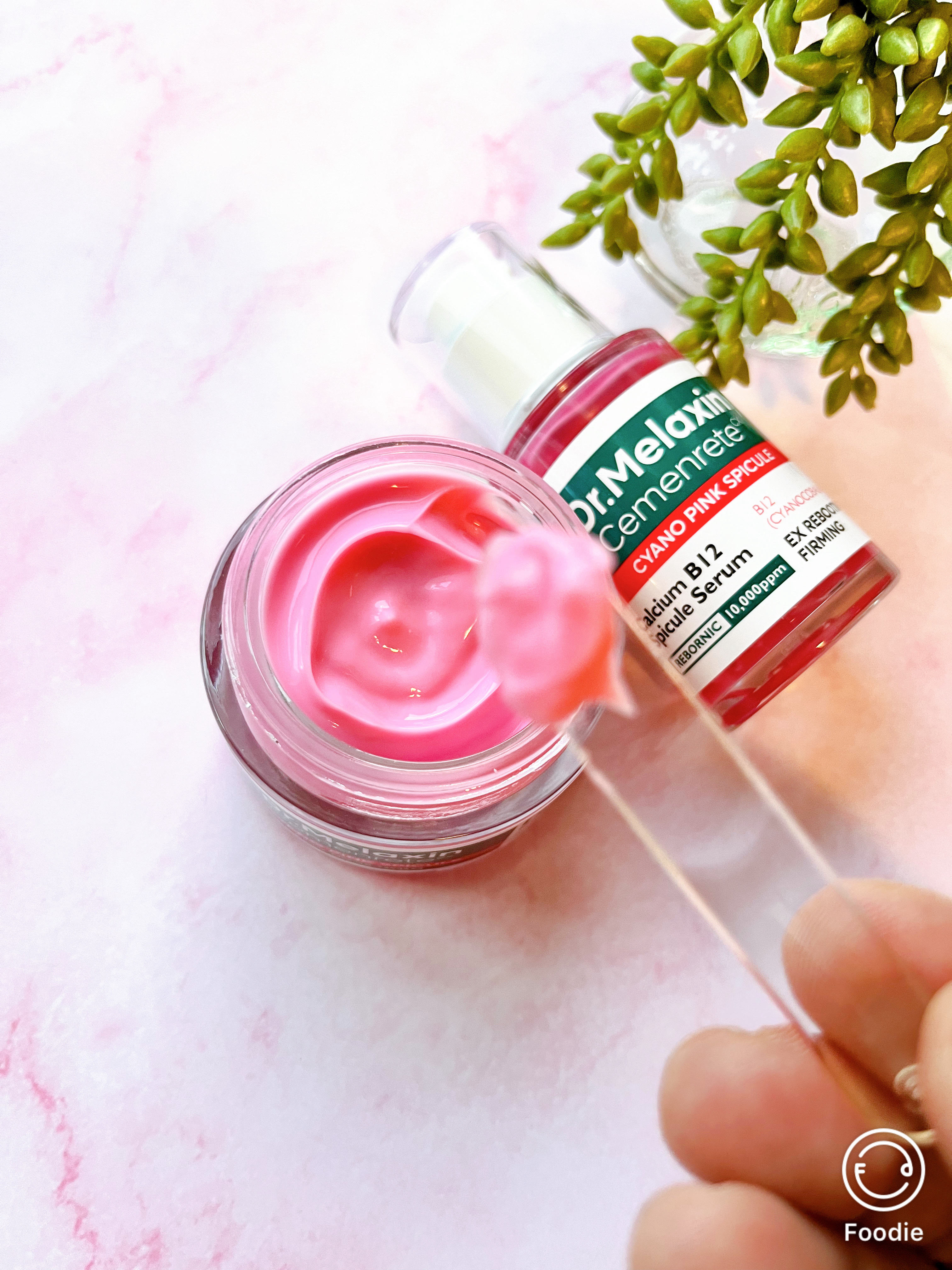 セメンリトシアノ ピンクスピキュールセラム/Dr.Melaxin/美容液を使ったクチコミ（2枚目）