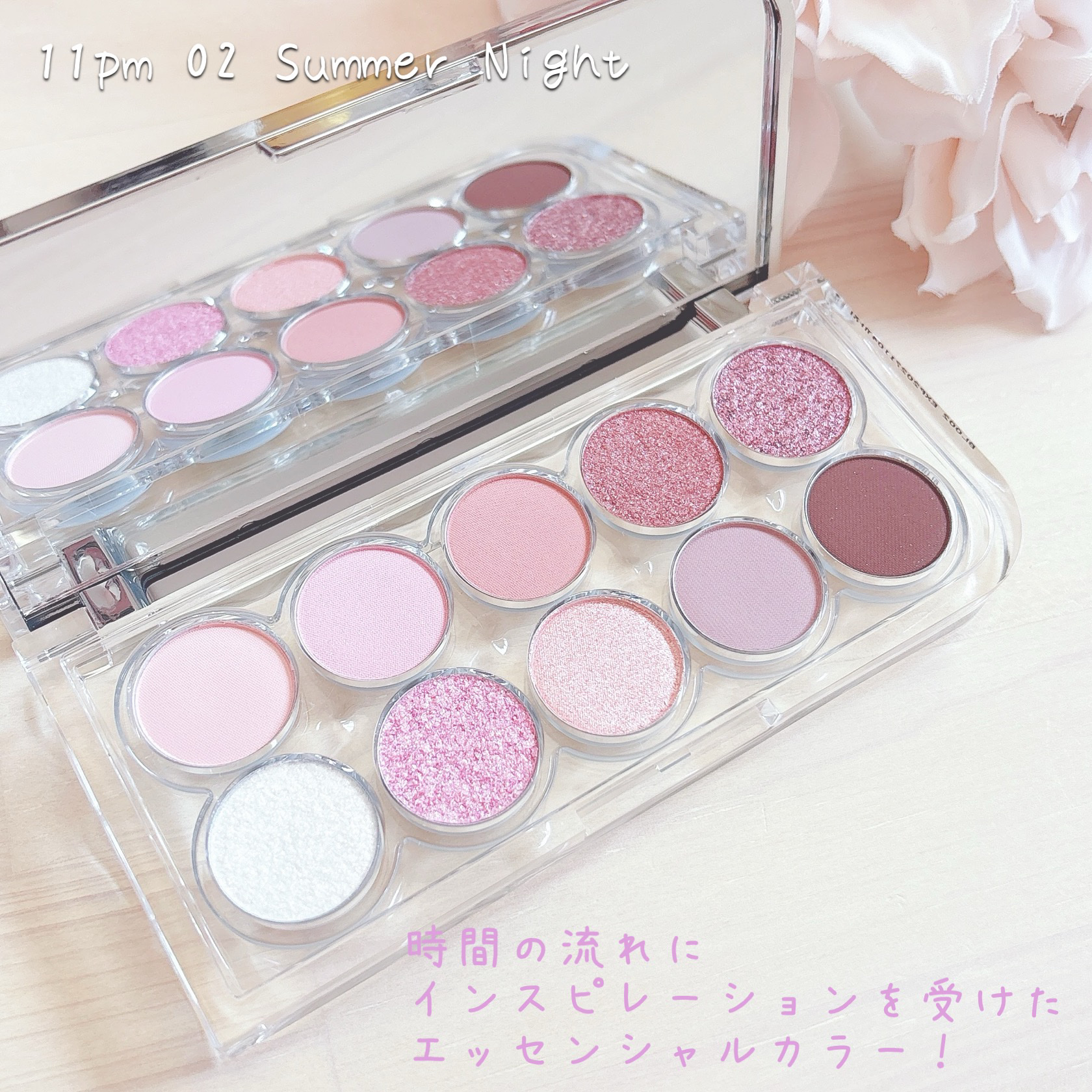 ライトオンアイズシャドウパレット/ルミル/アイシャドウパレットを使ったクチコミ（2枚目）