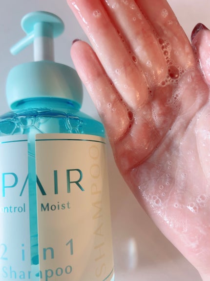 アンドペア コントロール モイスト 2in1 シャンプー&ヘアトリートメント/&PAIR/市販シャンプーを使ったクチコミ(2枚目)