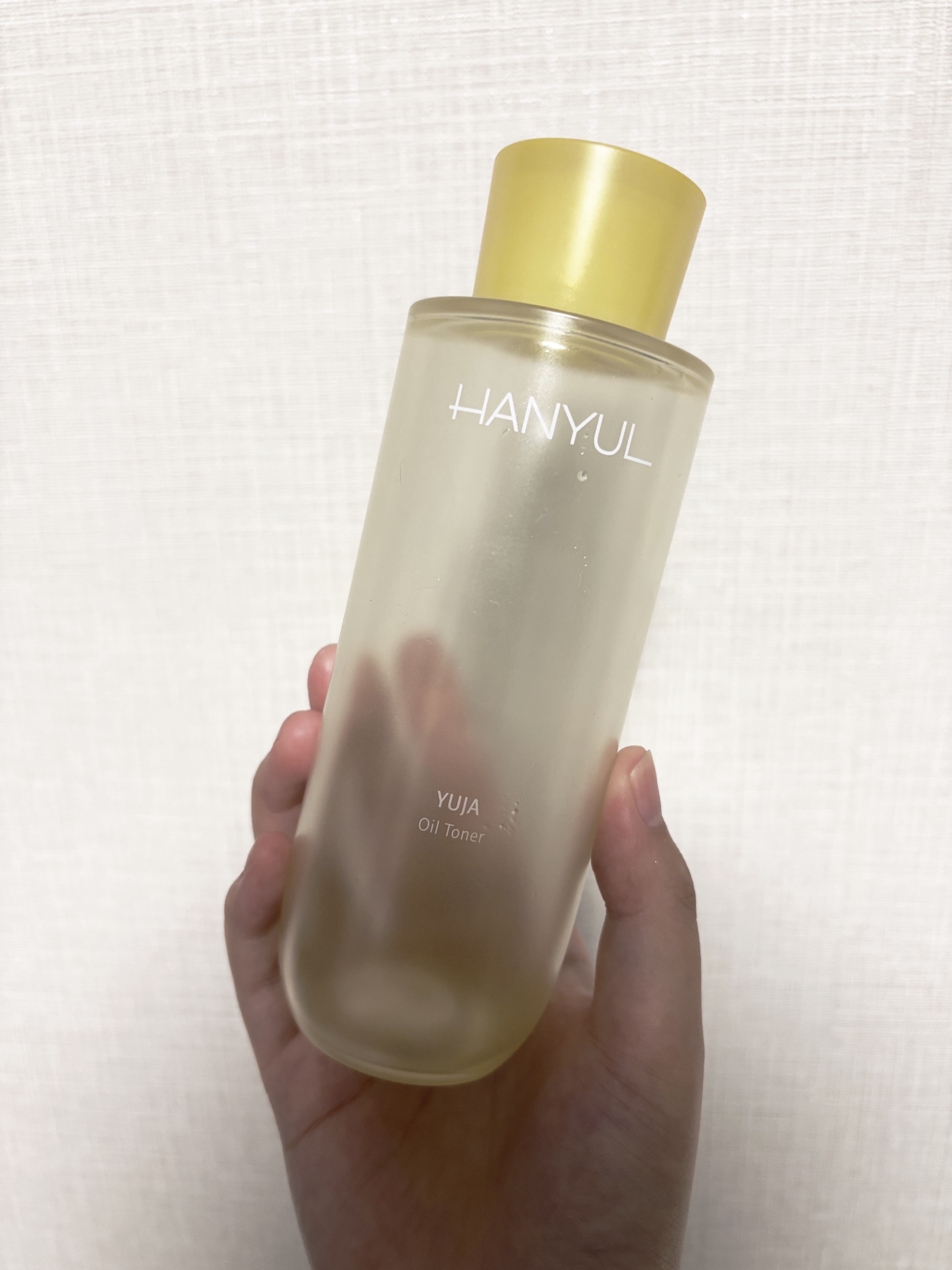 月光ゆずオイルトナー/HANYUL(ハンユル)/化粧水を使ったクチコミ（1枚目）