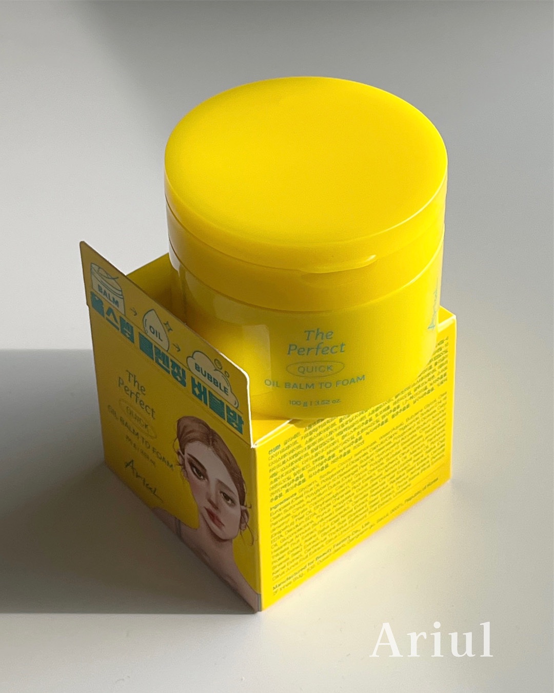 ザ パーフェクト オイルバームトゥーフォーム/Ariul/クレンジングバームを使ったクチコミ（1枚目）