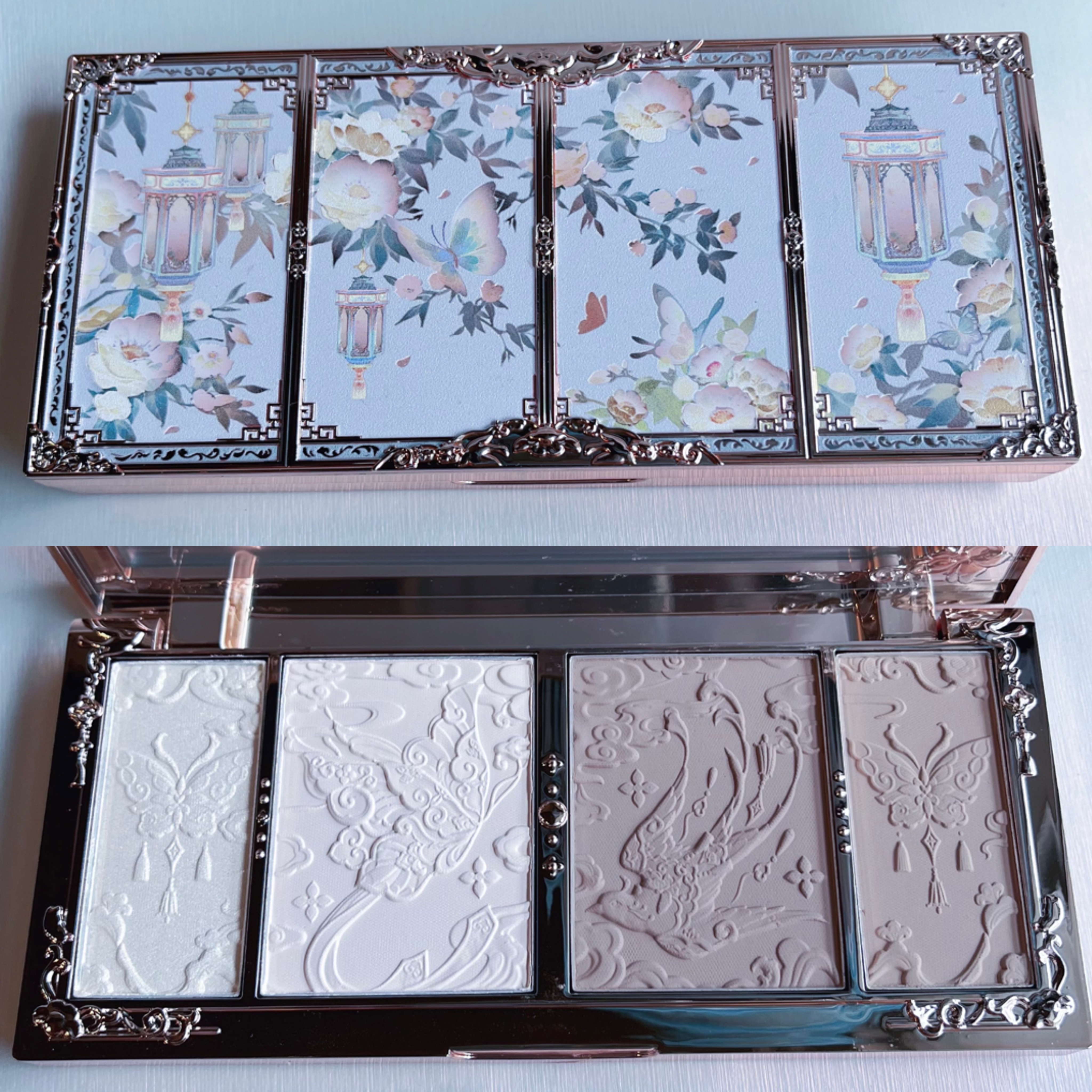 胡蝶雲肩 シェーディングパレット/FlowerKnows/シェーディングを使ったクチコミ（2枚目）