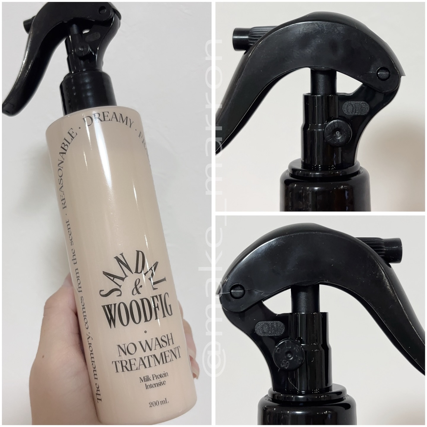 ミルクプロテインインテンシブ ノーウォッシュアンプルトリートメント サンダルウッドフィグ/odiD/ヘアミルクを使ったクチコミ（2枚目）