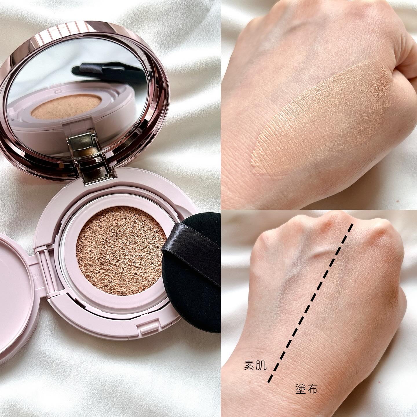 プリマヴィスタ グロウカバー クッション パフ(クッションファンデーション用)/プリマヴィスタ/クッションファンデーションを使ったクチコミ（3枚目）