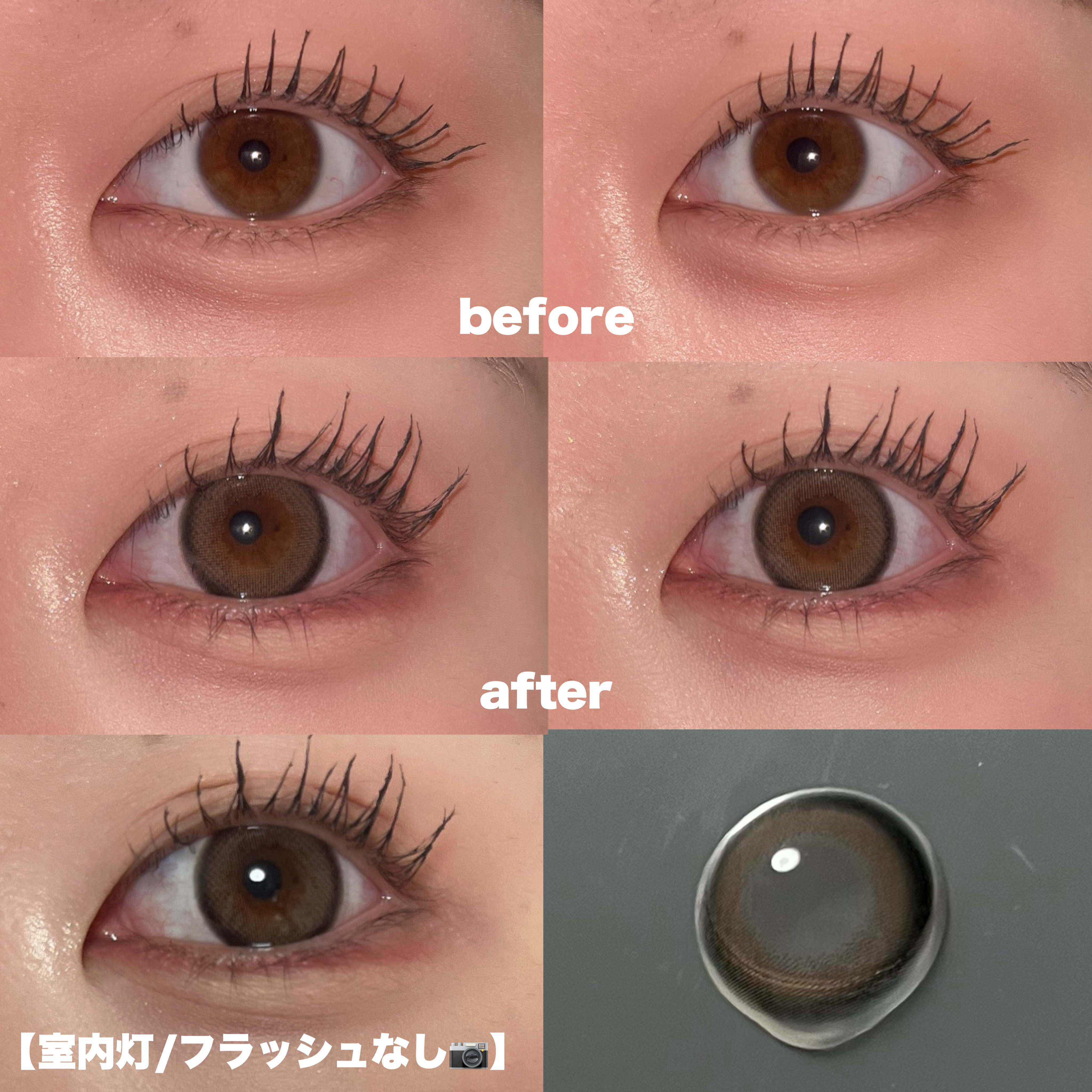 melloew 1day/melloew/ワンデー（１DAY）カラコンを使ったクチコミ（2枚目）