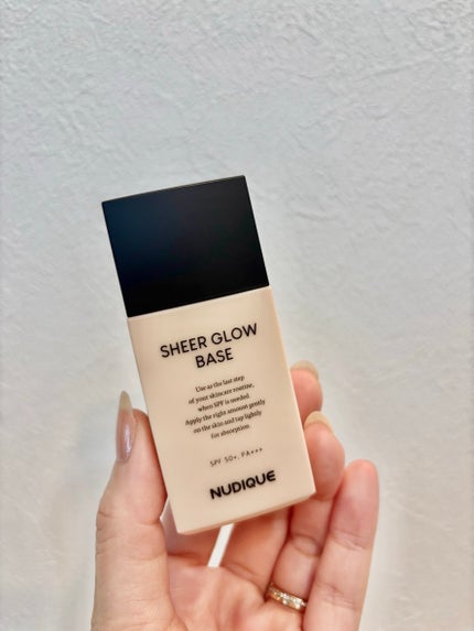 シアーグローベース/NUDIQUE/化粧下地を使ったクチコミ(1枚目)