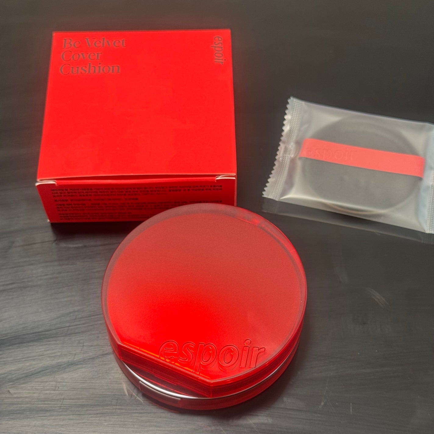 ビーベルベットカバークッション/espoir/クッションファンデーションを使ったクチコミ(1枚目)