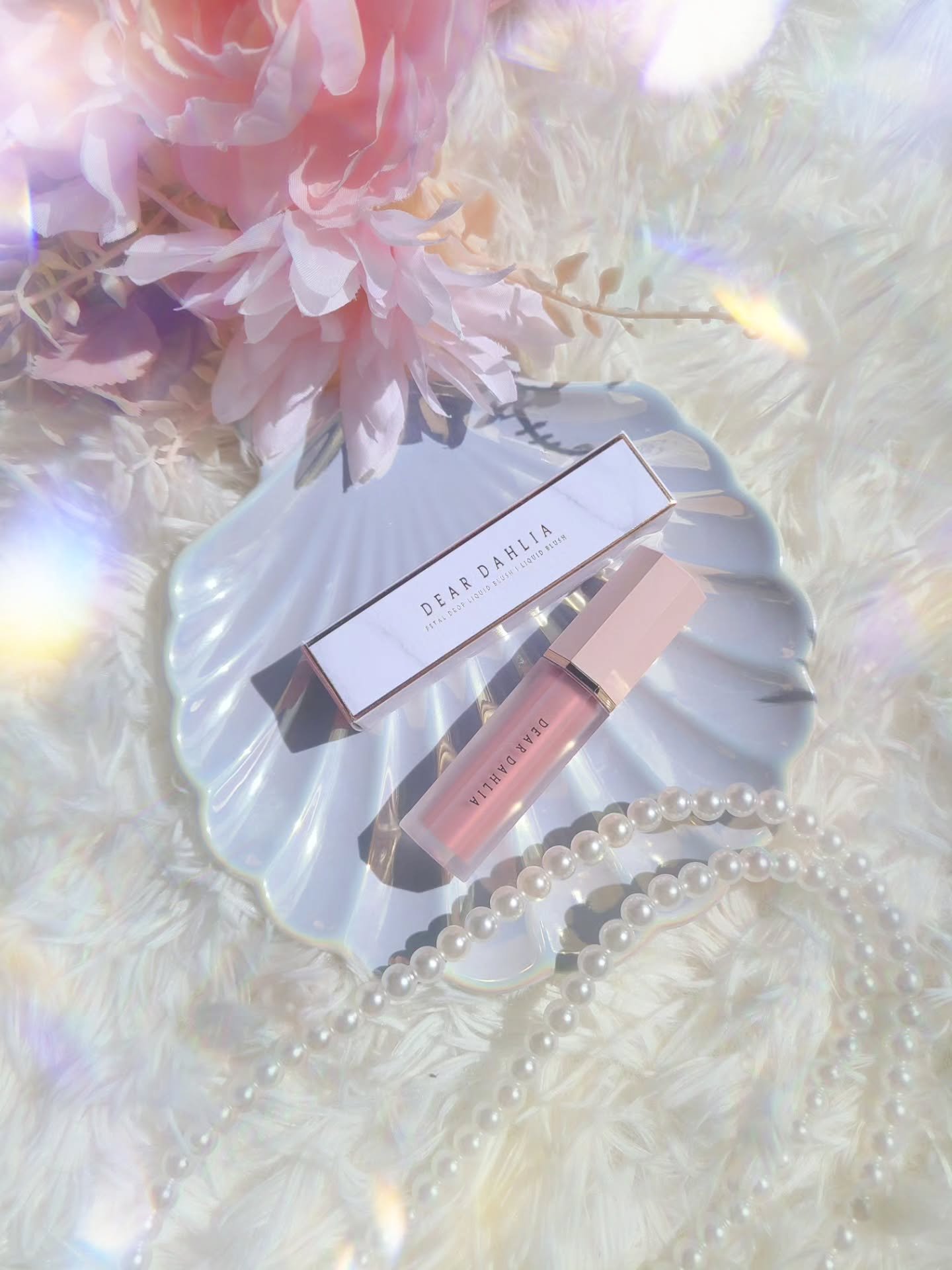 ペタルドロップリキッドブラッシャー/DEAR DAHLIA/リキッドチークを使ったクチコミ（1枚目）