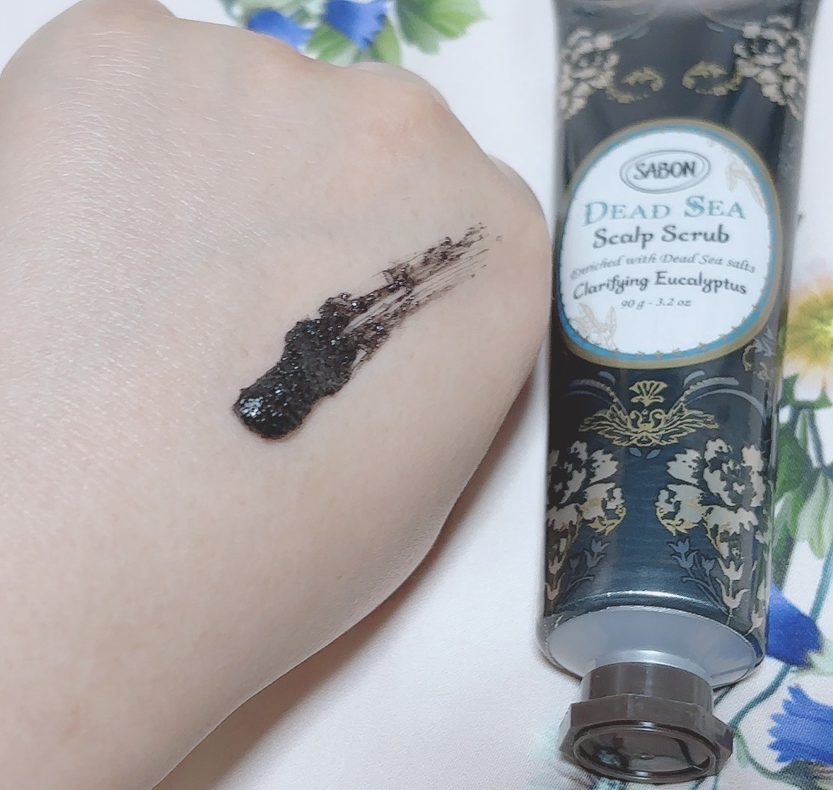 ヘッドスクラブ リフレッシング(ミント)/SABON/ヘッドスクラブを使ったクチコミ（2枚目）