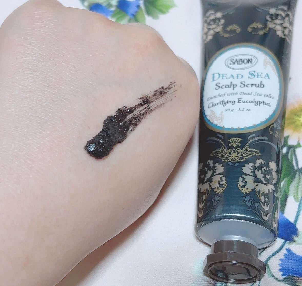 ヘッドスクラブ リフレッシング(ミント)/SABON/ヘッドスクラブを使ったクチコミ(2枚目)