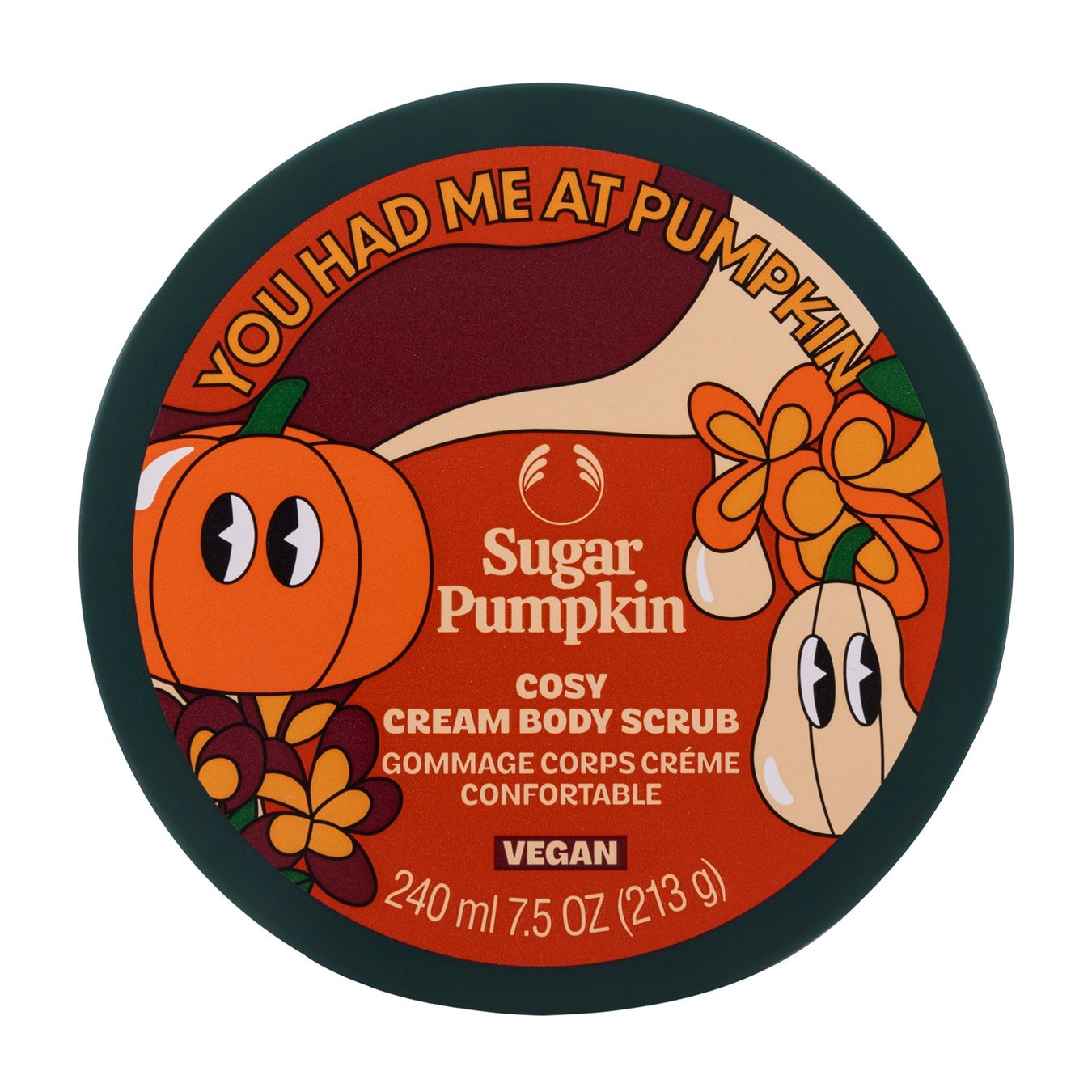 ボディスクラブ シュガーパンプキン THE BODY SHOP