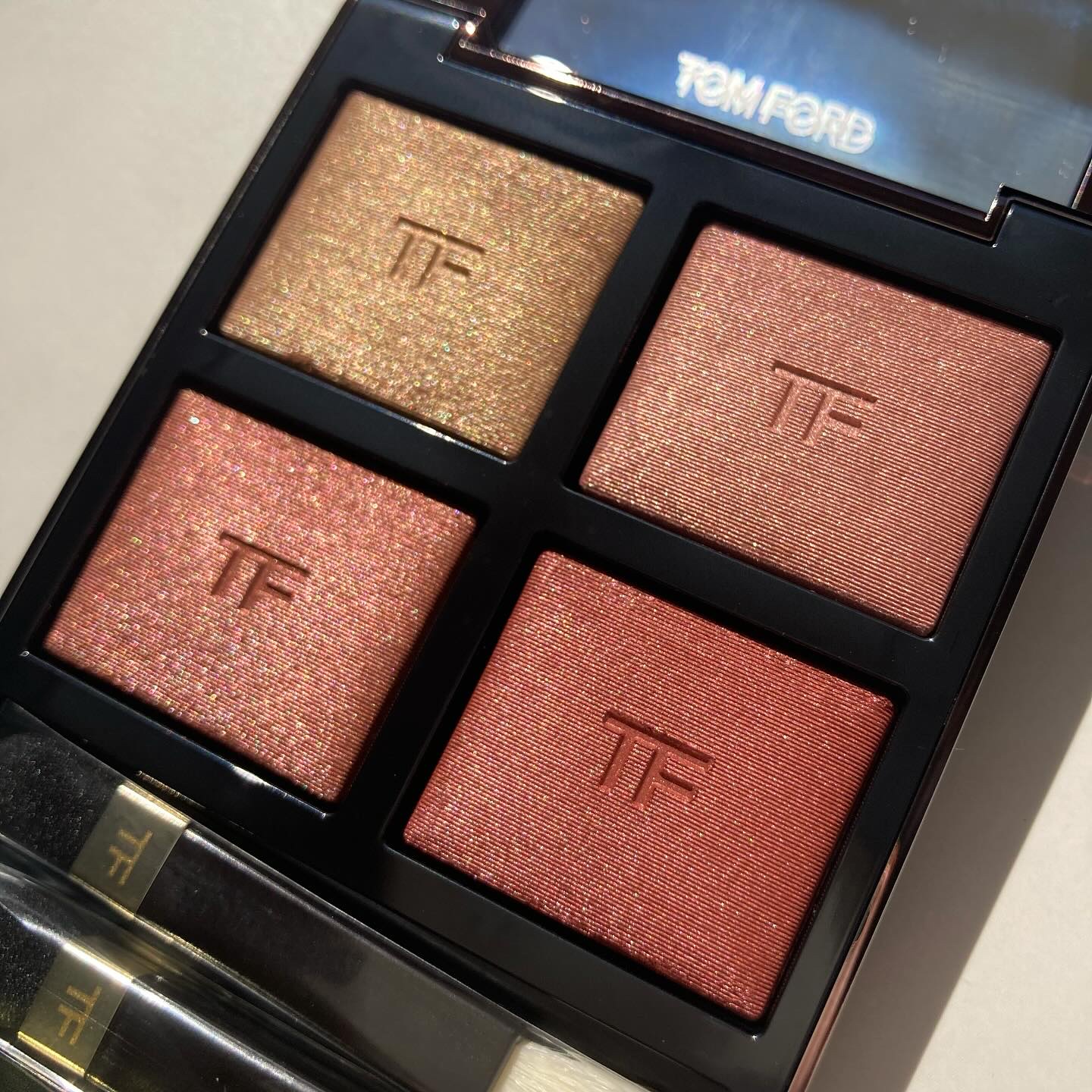 アイ カラー クォード/TOM FORD BEAUTY/アイシャドウパレットを使ったクチコミ（3枚目）