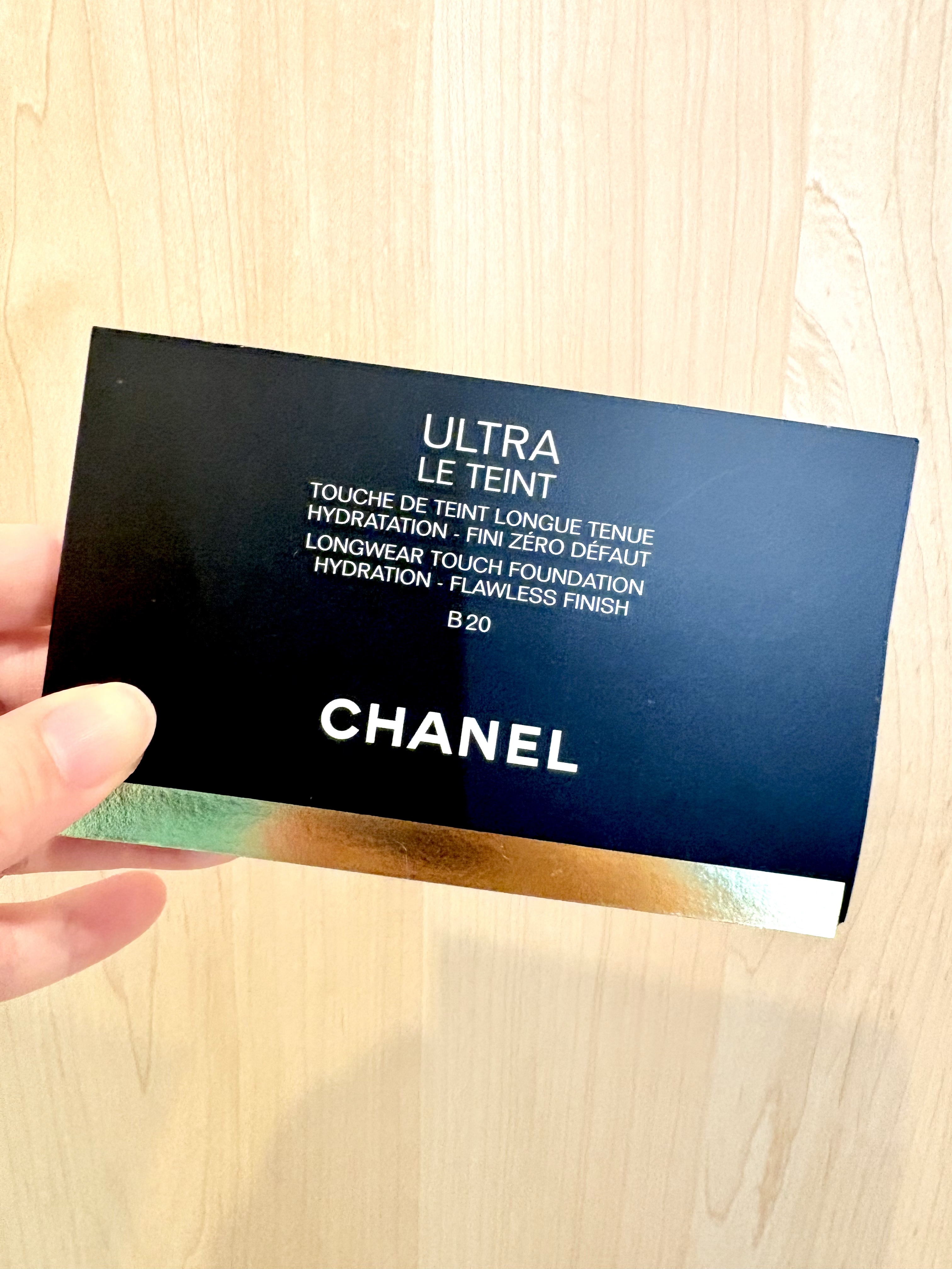 CHANEL ウルトラ ル  タン クッションのクチコミ「試供品を貰っていたので、今更試しましたが
生産終了のお品みたい😂💦


୨୧┈┈┈┈┈┈┈┈┈.....」（1枚目）