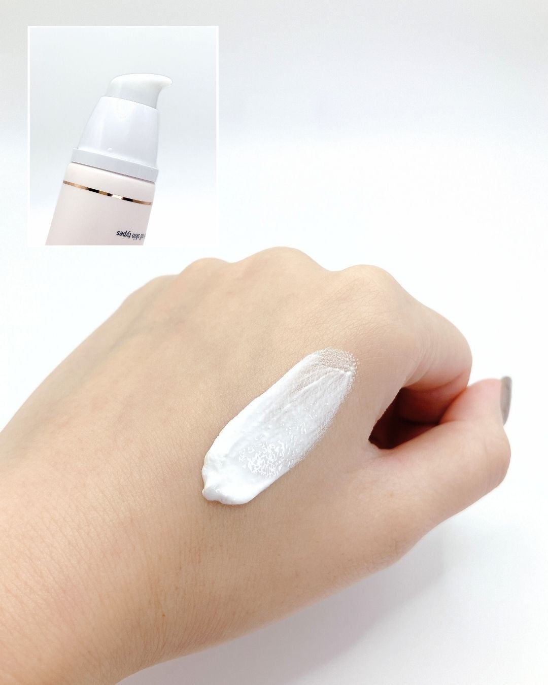 ホワイトニングドレストーンアップクリーム/COSNORI/化粧下地を使ったクチコミ(3枚目)