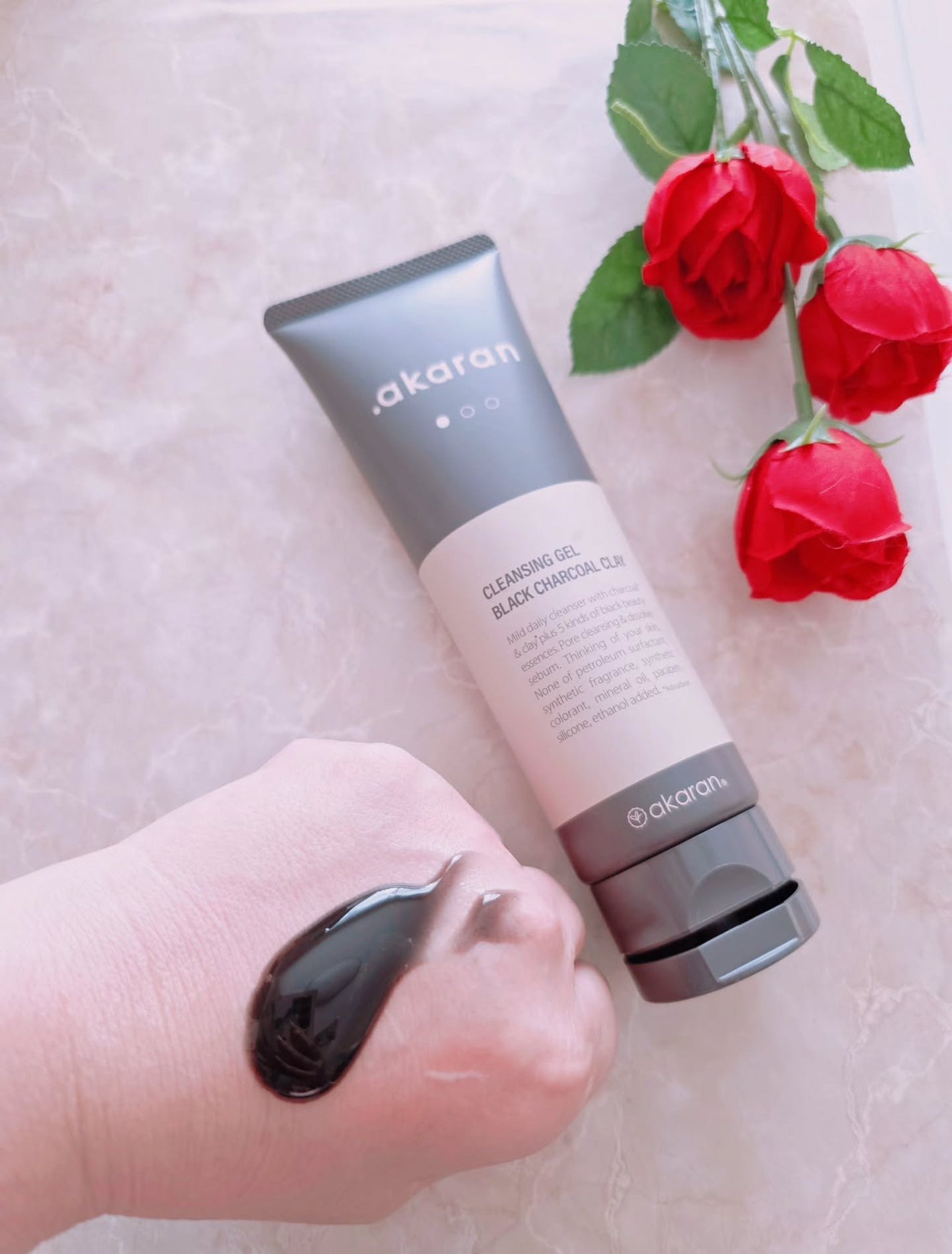 ブラックジェルクレンジング/.akaran/クレンジングジェルを使ったクチコミ(3枚目)