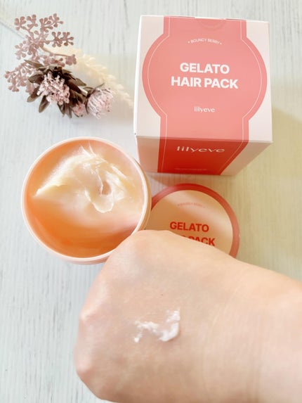 ジェラートヘアパック バウンシーベリー/リリーイブ/ヘアマスク・ヘアパックを使ったクチコミ(2枚目)