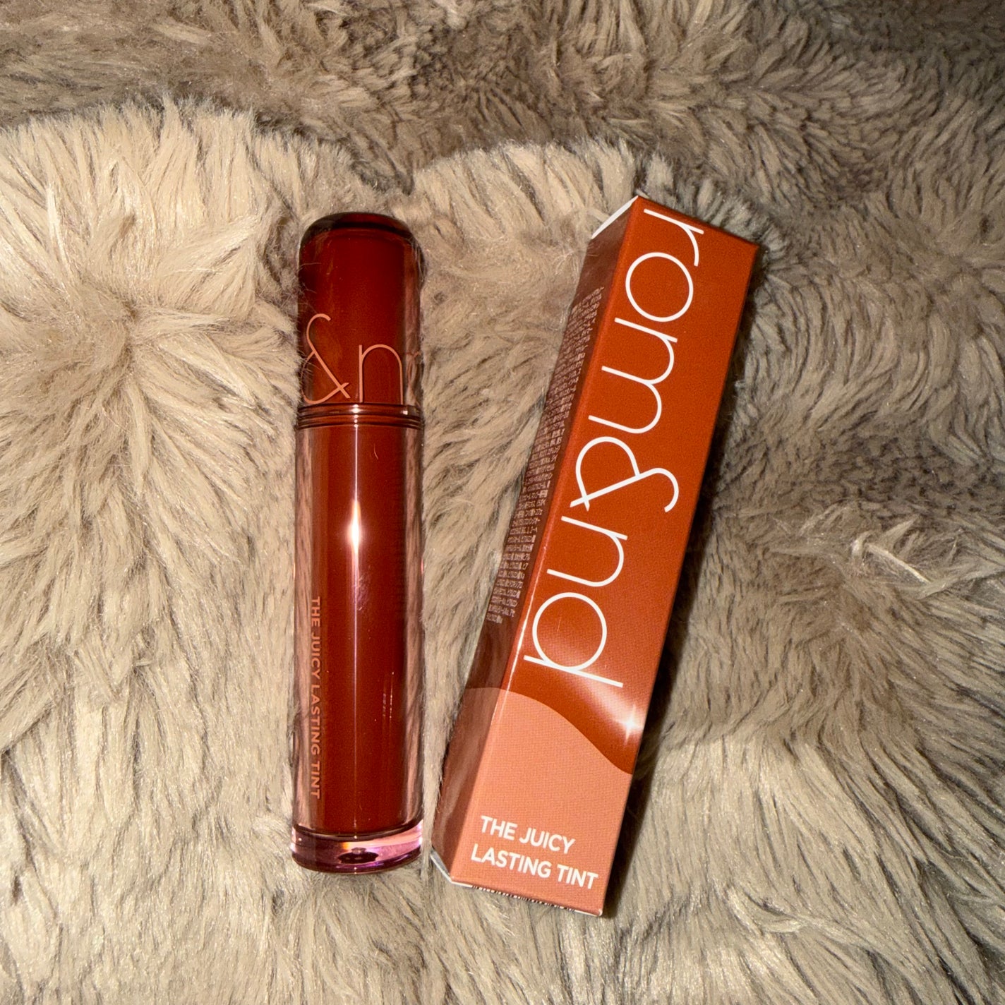 ザ ジューシーラスティングティント/rom&nd/リップティントを使ったクチコミ(1枚目)