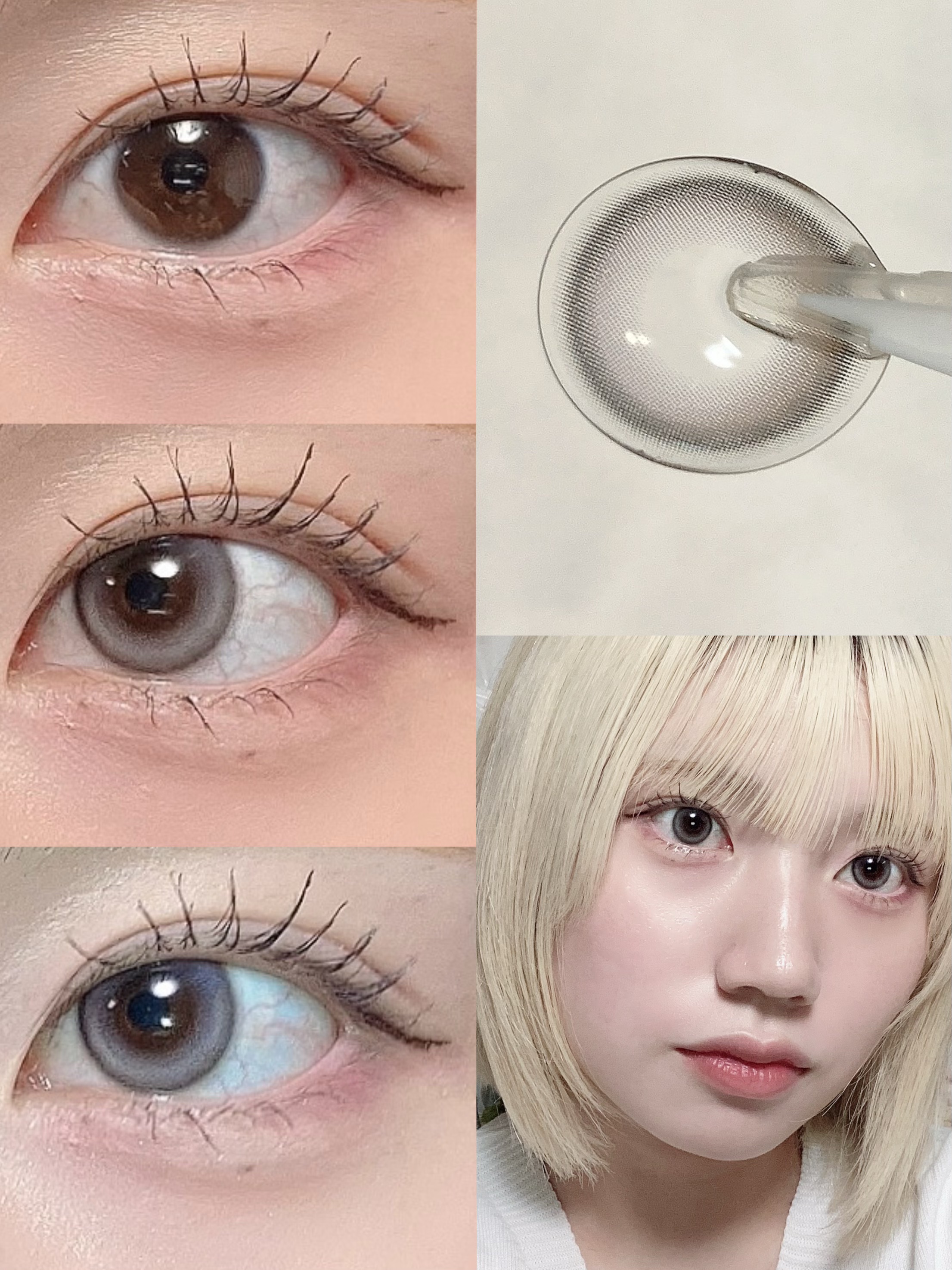 LilMe 1day Misty Puff（ミスティパフ）/LilMe/ワンデー（１DAY）カラコンを使ったクチコミ（3枚目）