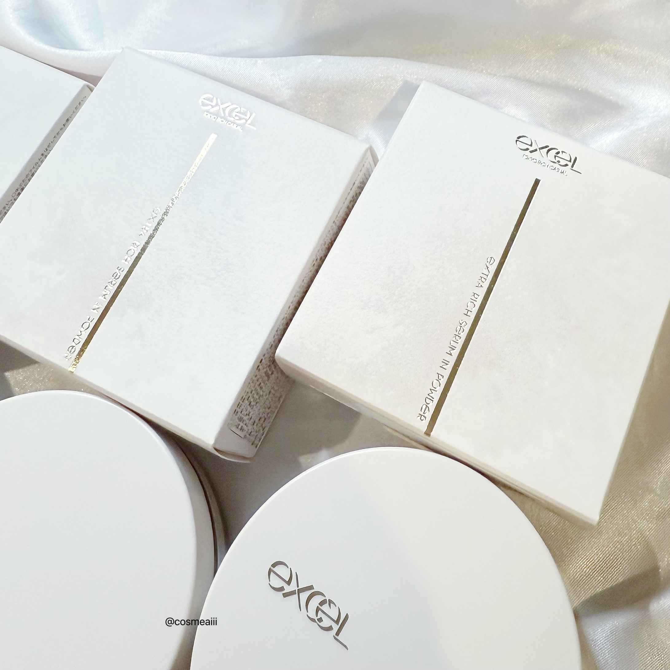 エクストラリッチ セラムインパウダー EX02 グロウベージュ/excel/ルースパウダーを使ったクチコミ（3枚目）