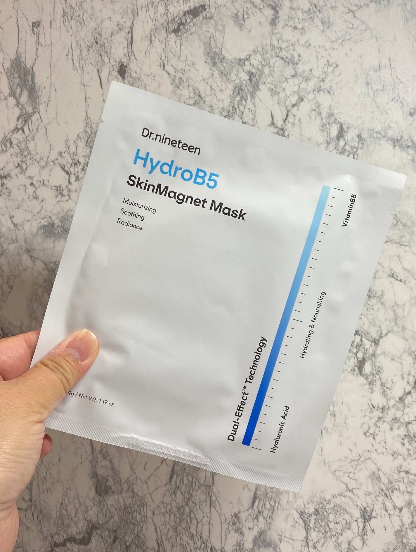 HydroB5 スキンマグネットマスク/Dr.nineteen/シートマスク・パックを使ったクチコミ(3枚目)