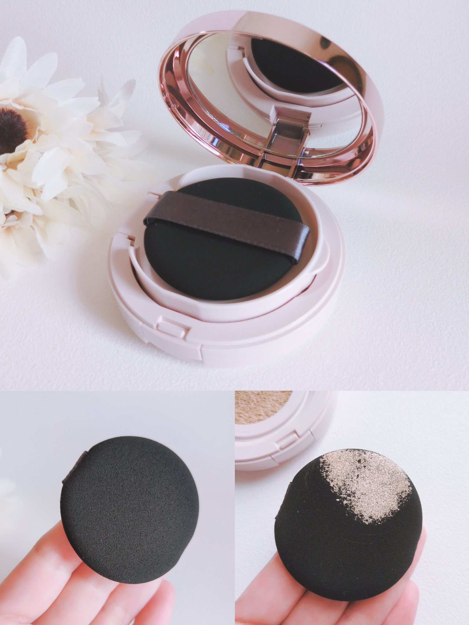 プリマヴィスタ グロウカバー クッション オークル05/プリマヴィスタ/クッションファンデーションを使ったクチコミ（3枚目）