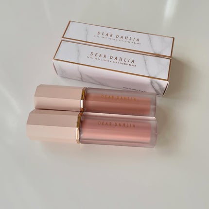 ペタルドロップリキッドブラッシャー/DEAR DAHLIA/リキッドチークを使ったクチコミ(3枚目)